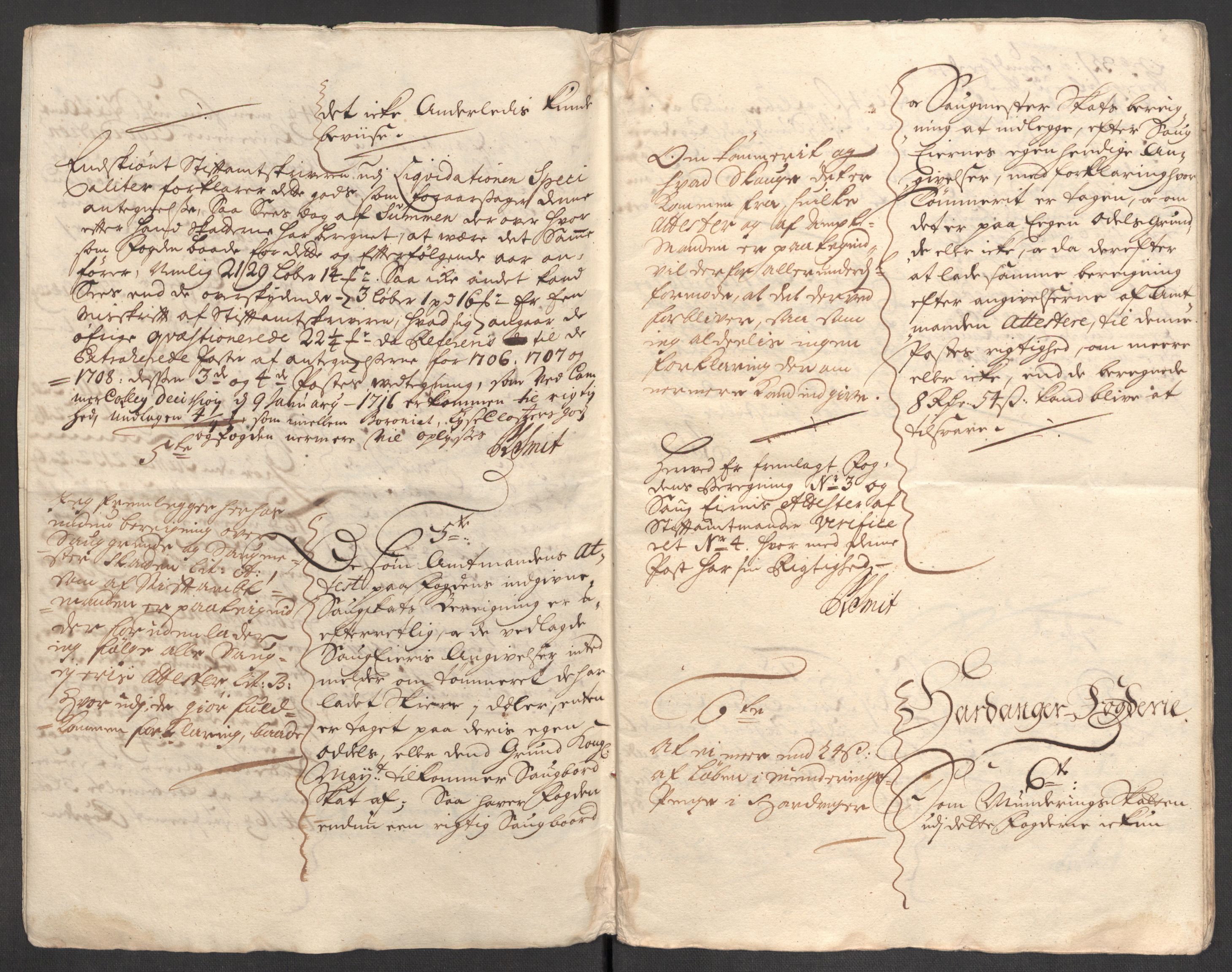 Rentekammeret inntil 1814, Reviderte regnskaper, Fogderegnskap, AV/RA-EA-4092/R48/L2986: Fogderegnskap Sunnhordland og Hardanger, 1709-1710, p. 612