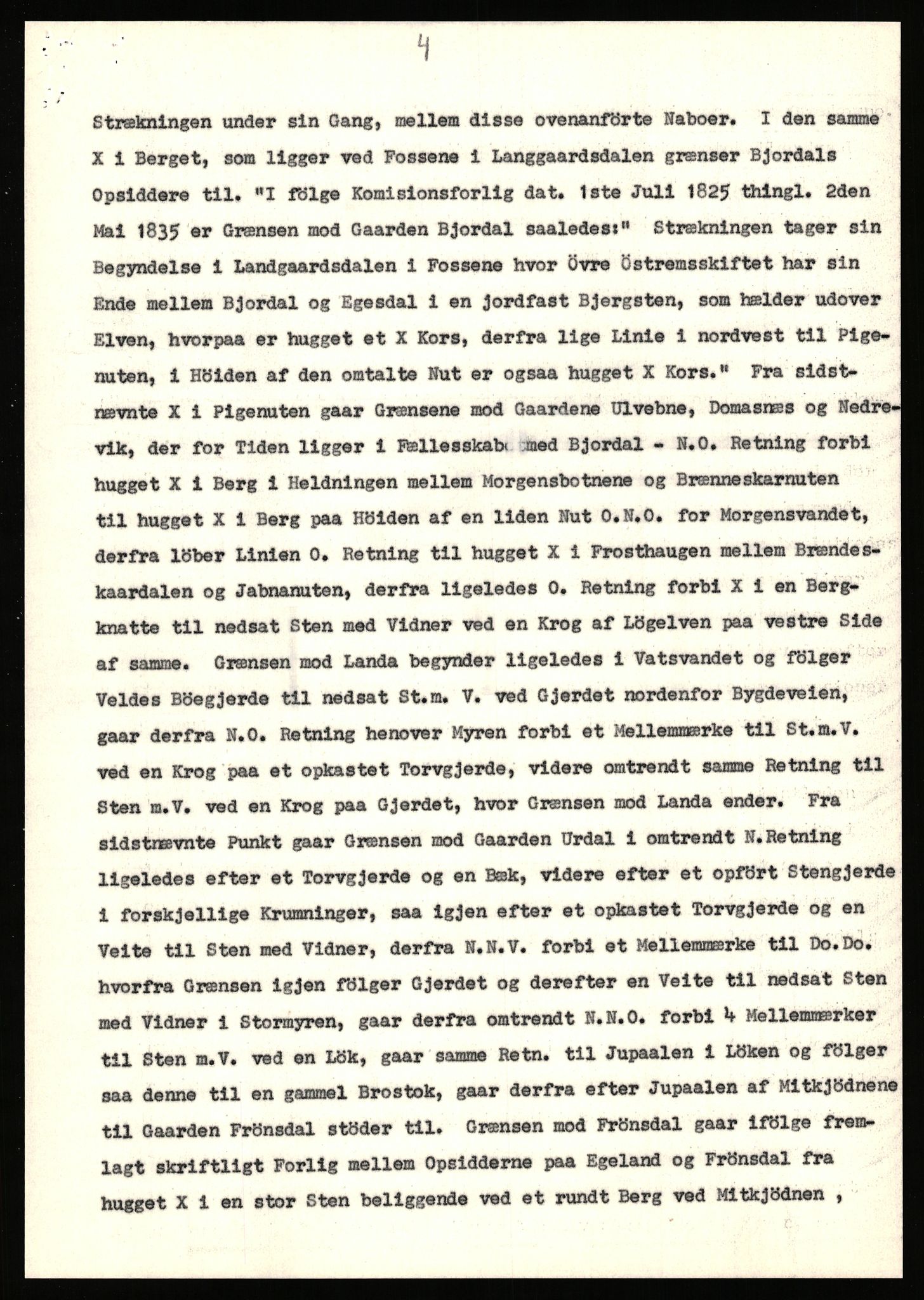 Statsarkivet i Stavanger, SAST/A-101971/03/Y/Yj/L0017: Avskrifter sortert etter gårdsnavn: Eigeland østre - Elve, 1750-1930, p. 284