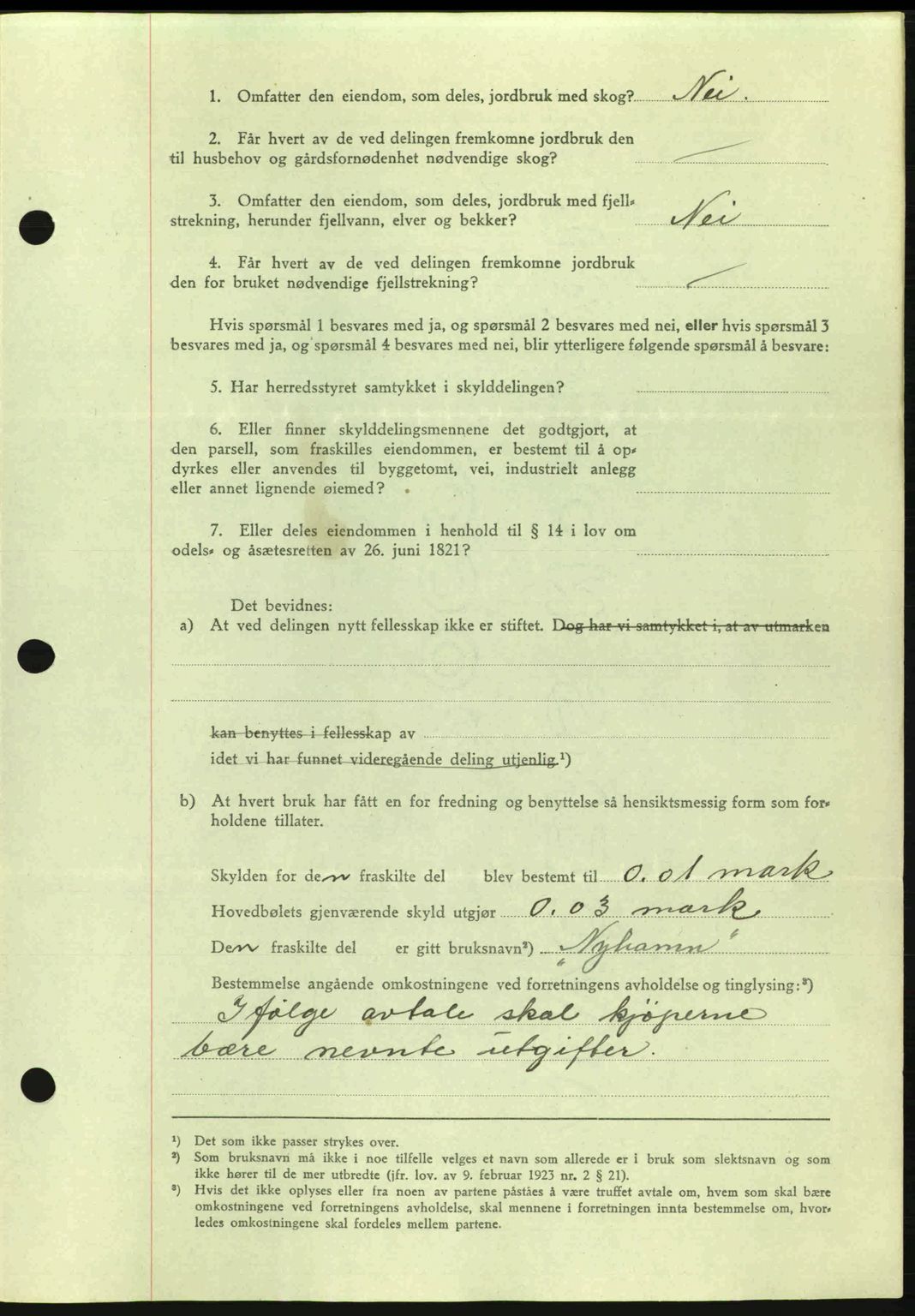 Romsdal sorenskriveri, AV/SAT-A-4149/1/2/2C: Mortgage book no. A15, 1943-1944, Diary no: : 183/1944