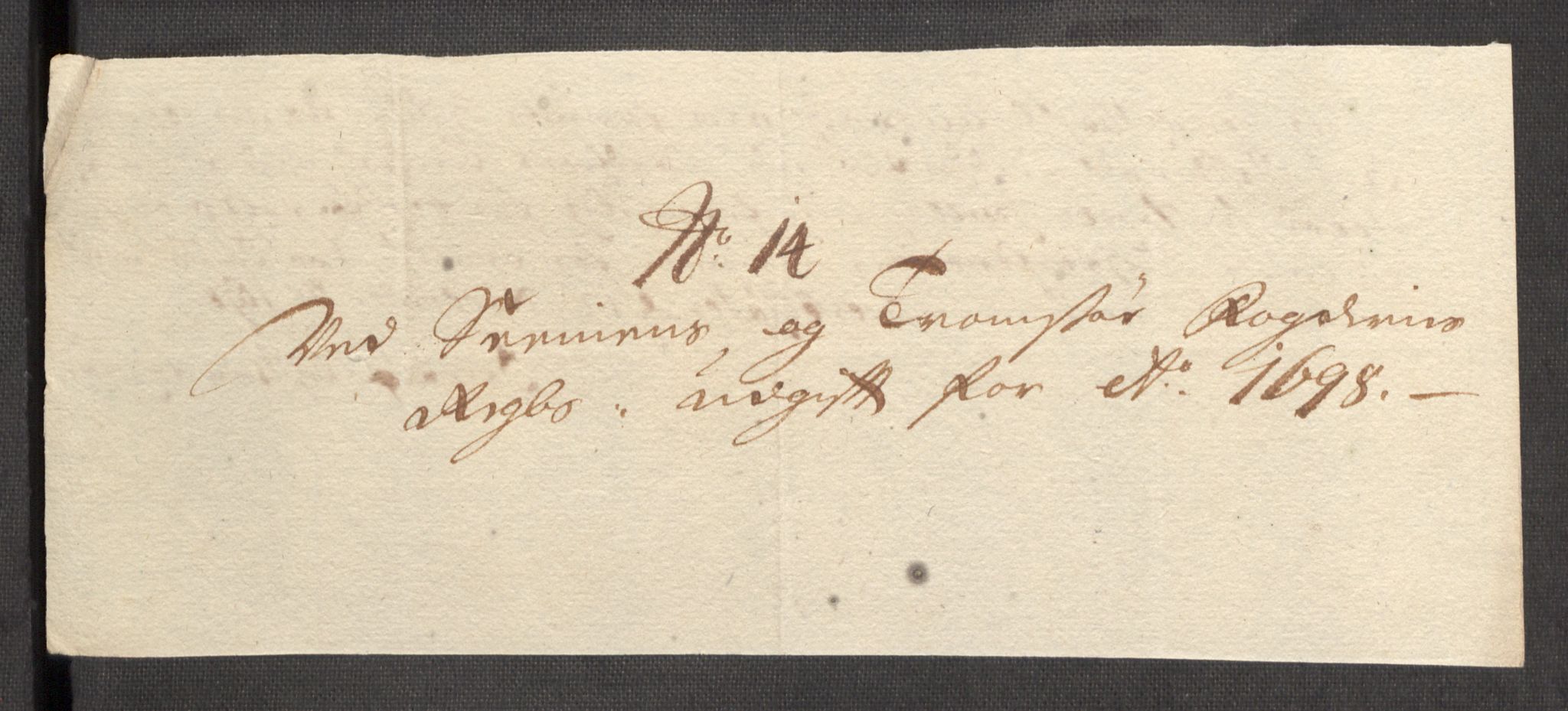 Rentekammeret inntil 1814, Reviderte regnskaper, Fogderegnskap, AV/RA-EA-4092/R68/L4754: Fogderegnskap Senja og Troms, 1697-1699, p. 225