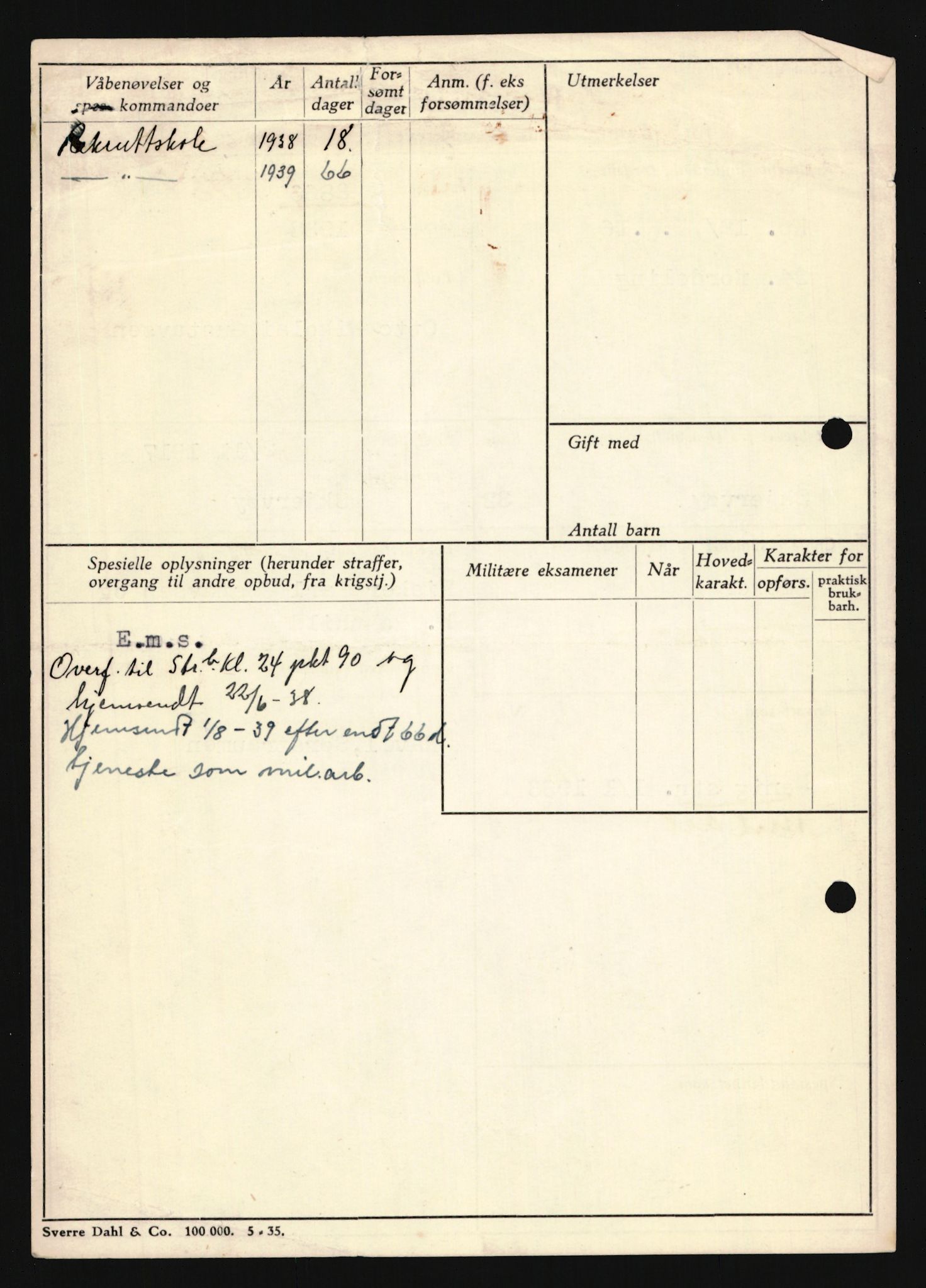 Forsvaret, Troms infanteriregiment nr. 16, AV/RA-RAFA-3146/P/Pa/L0022: Rulleblad for regimentets menige mannskaper, årsklasse 1938, 1938, p. 343