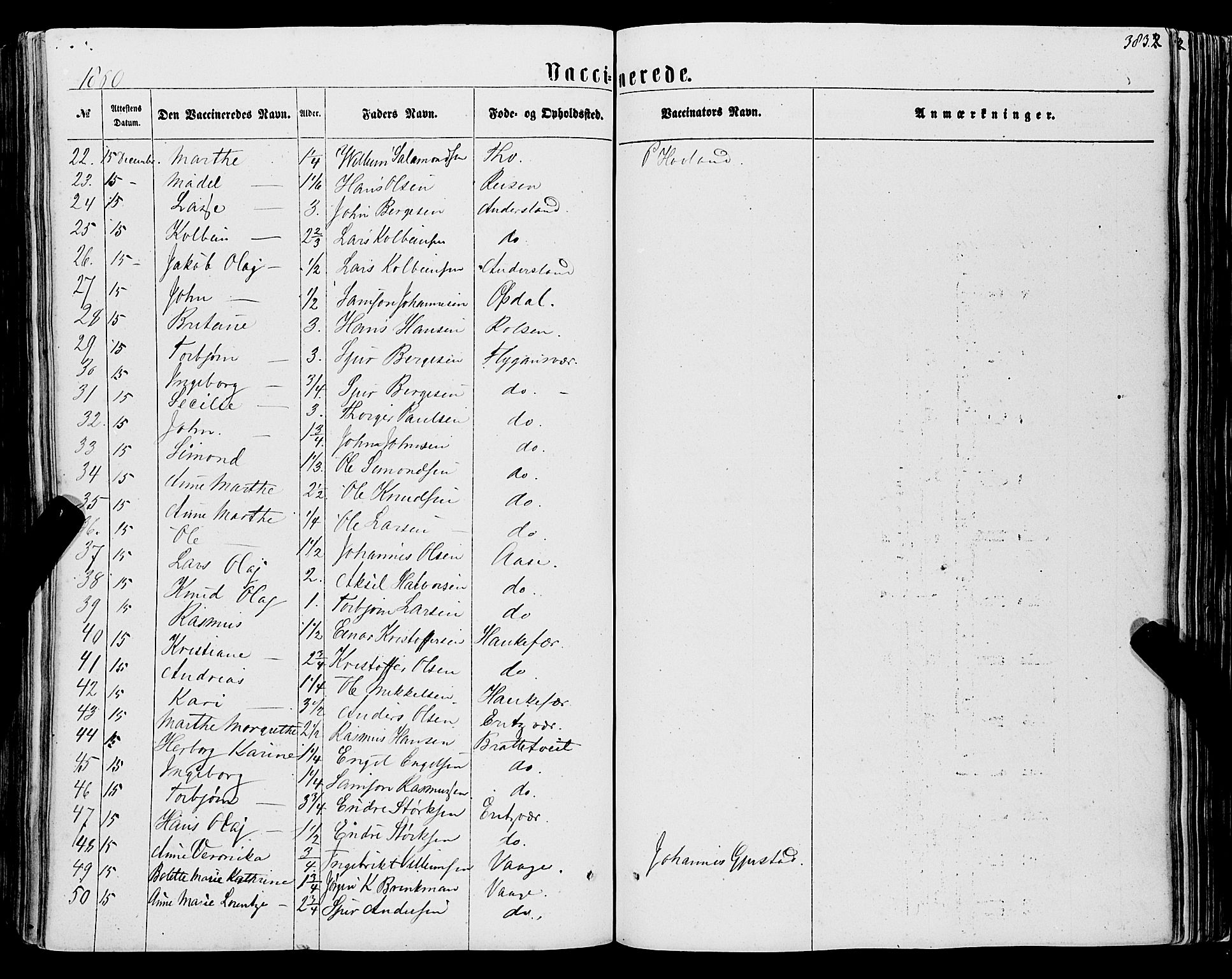 Tysnes sokneprestembete, AV/SAB-A-78601/H/Haa: Parish register (official) no. A 11, 1860-1871, p. 383