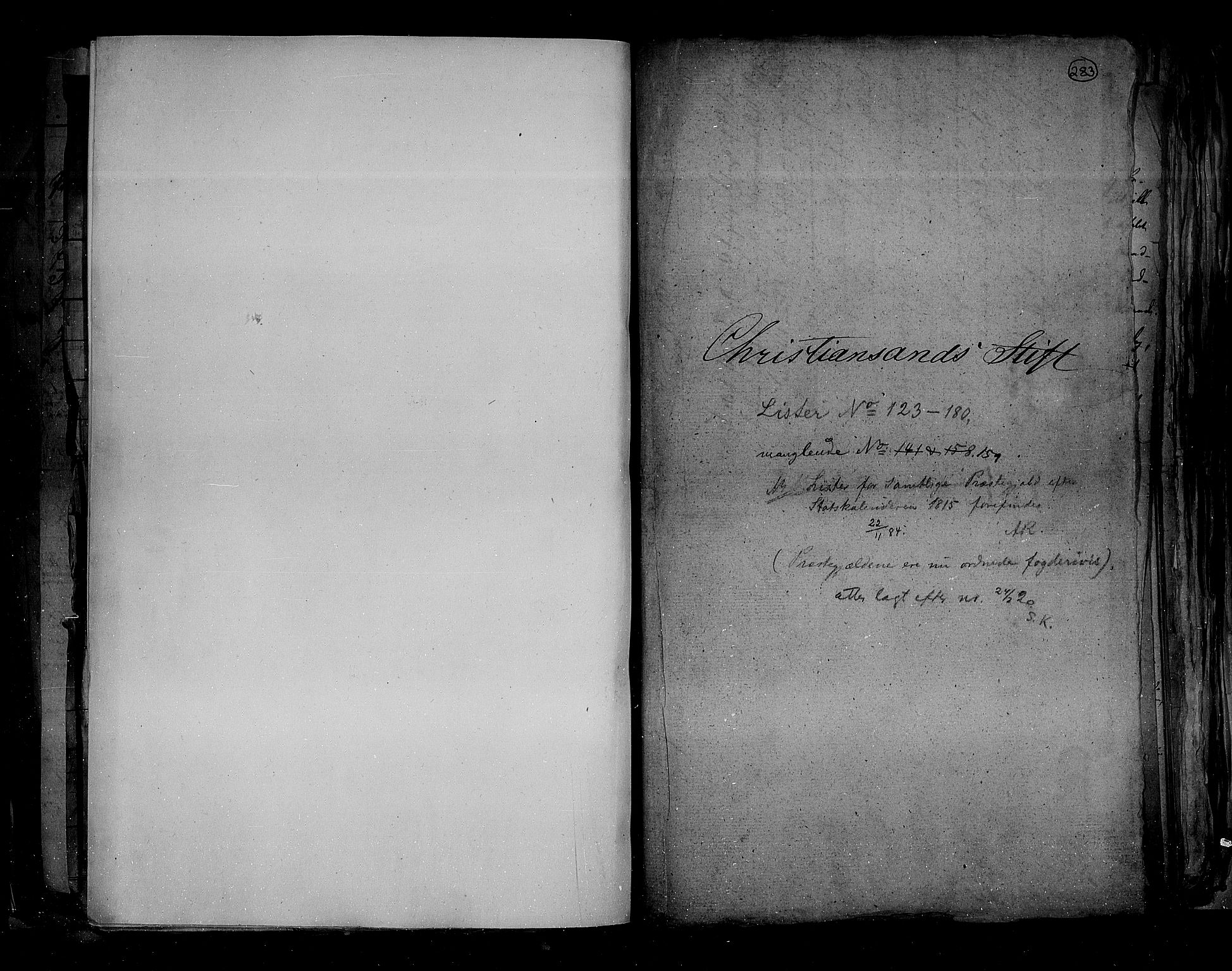 RA, Census 1815, vol. 1: Akershus stift and Kristiansand stift, 1815, p. 205