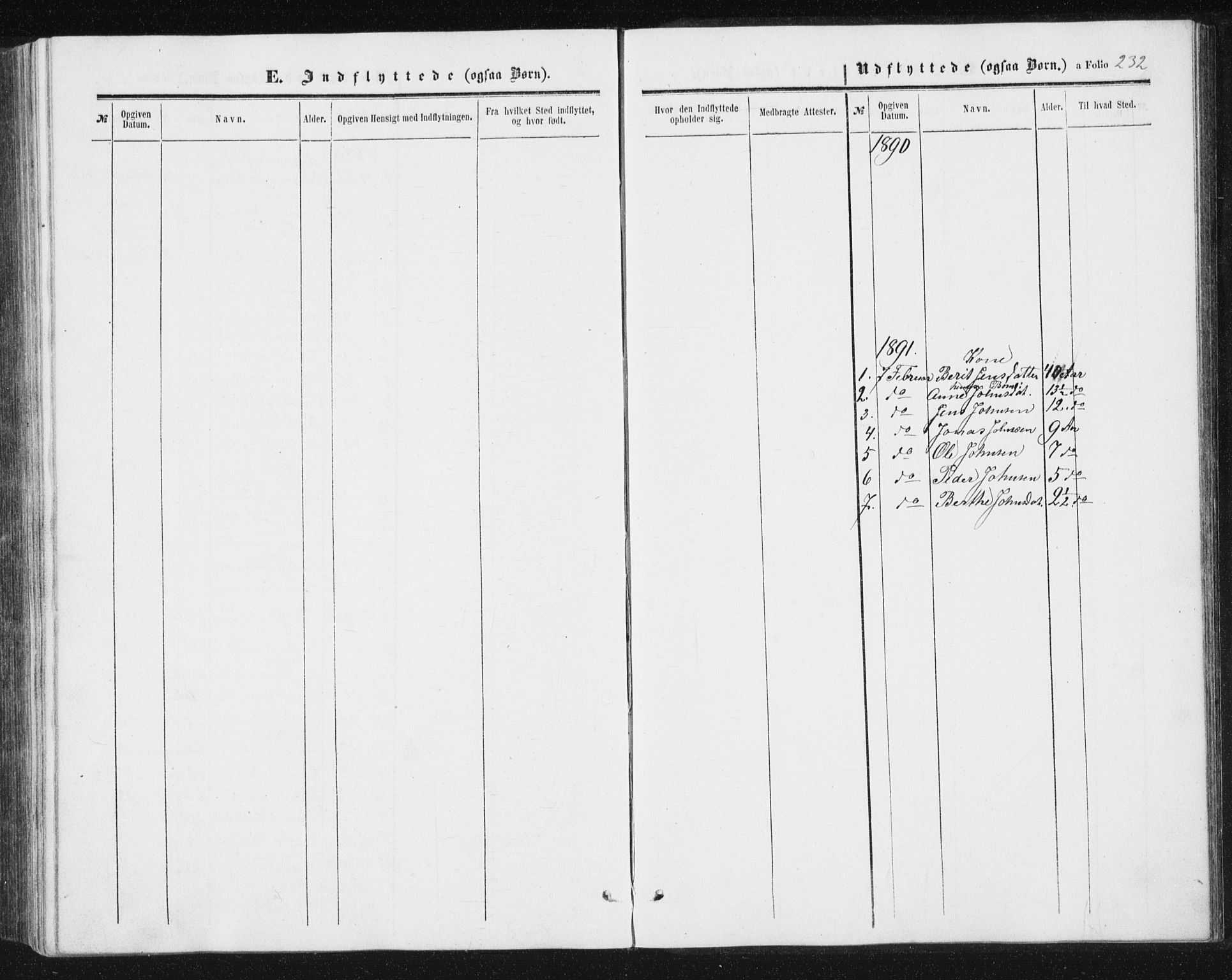 Ministerialprotokoller, klokkerbøker og fødselsregistre - Sør-Trøndelag, SAT/A-1456/698/L1166: Parish register (copy) no. 698C03, 1861-1887, p. 232