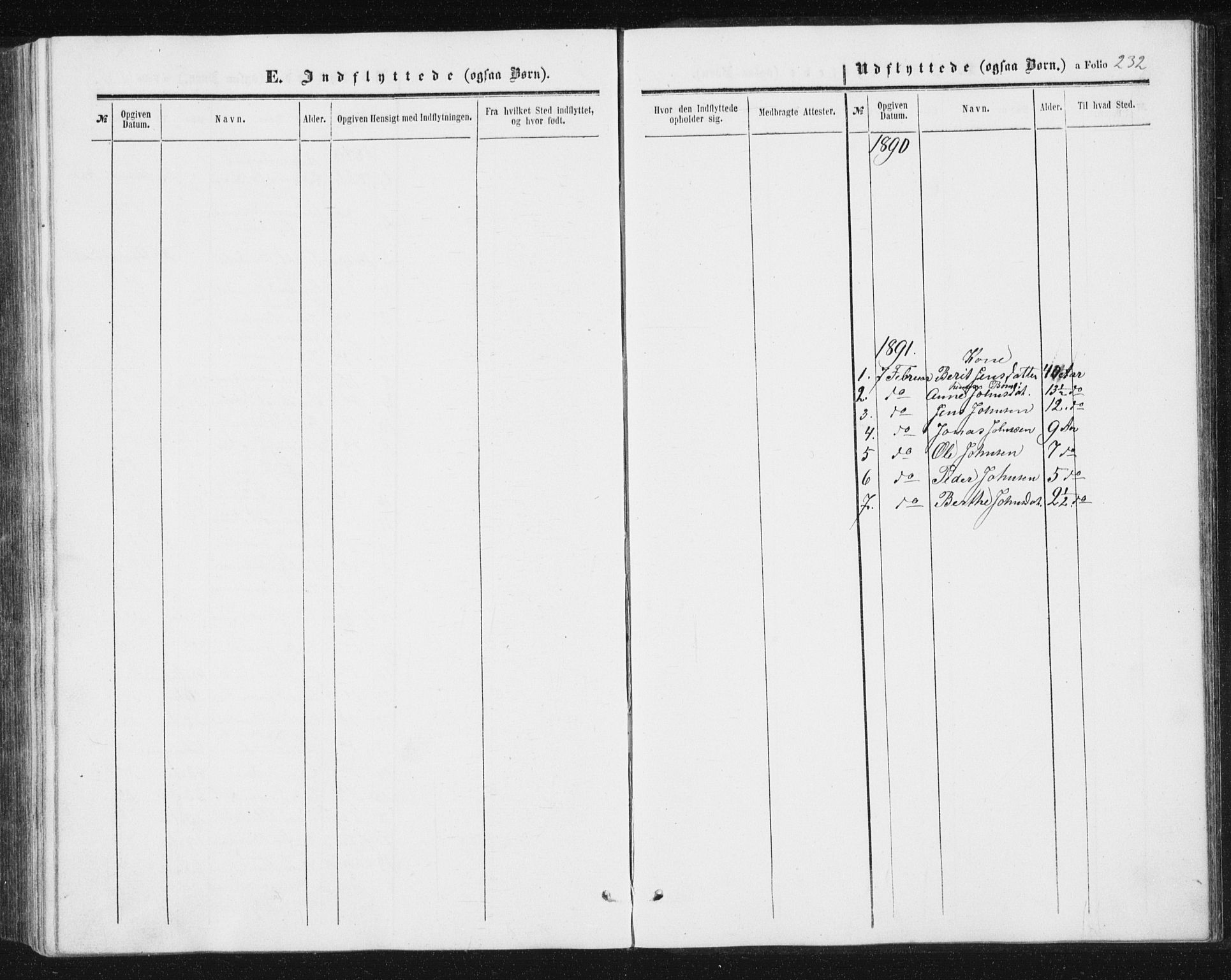 Ministerialprotokoller, klokkerbøker og fødselsregistre - Sør-Trøndelag, AV/SAT-A-1456/698/L1166: Parish register (copy) no. 698C03, 1861-1887, p. 232