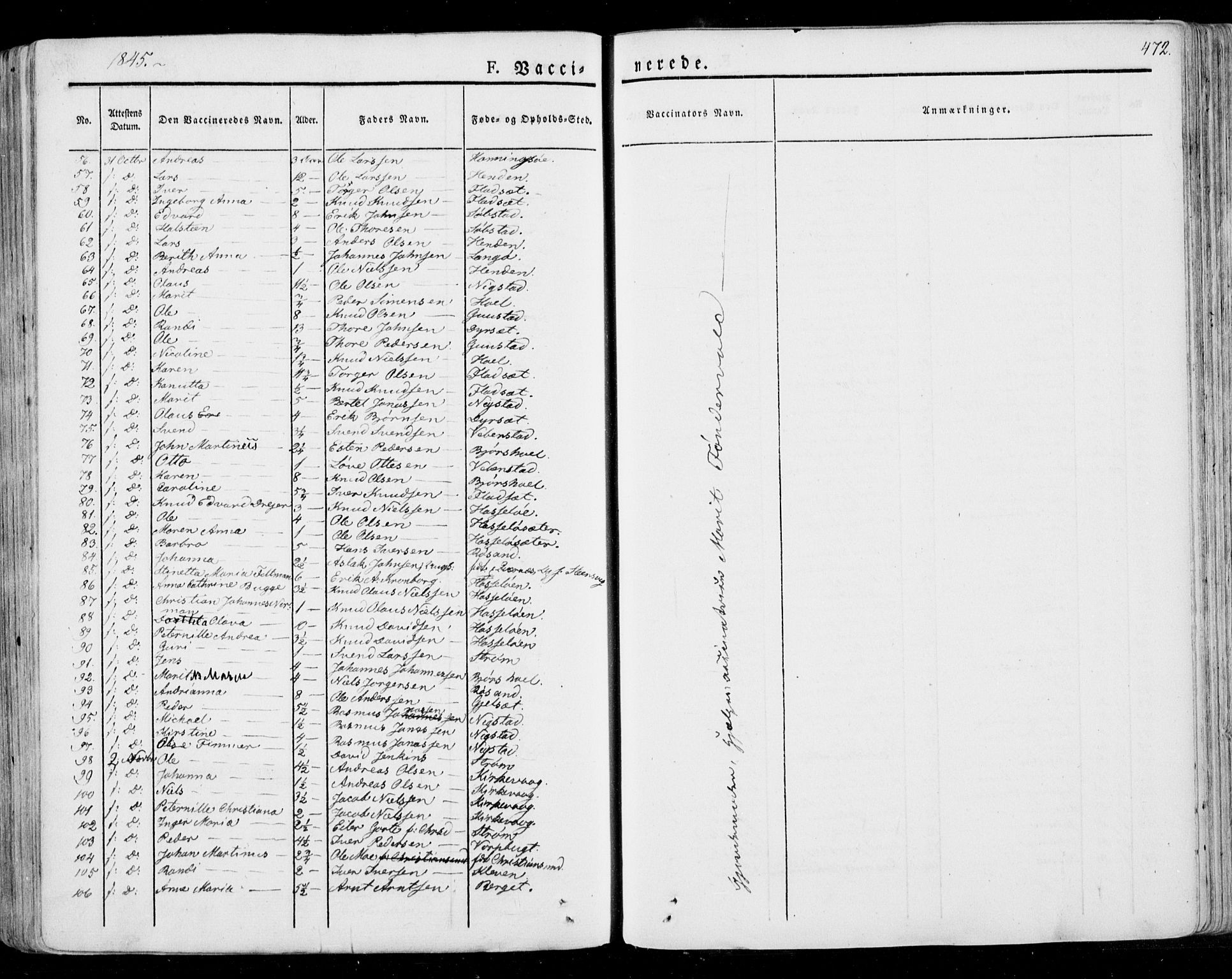 Ministerialprotokoller, klokkerbøker og fødselsregistre - Møre og Romsdal, AV/SAT-A-1454/568/L0803: Parish register (official) no. 568A10, 1830-1853, p. 472