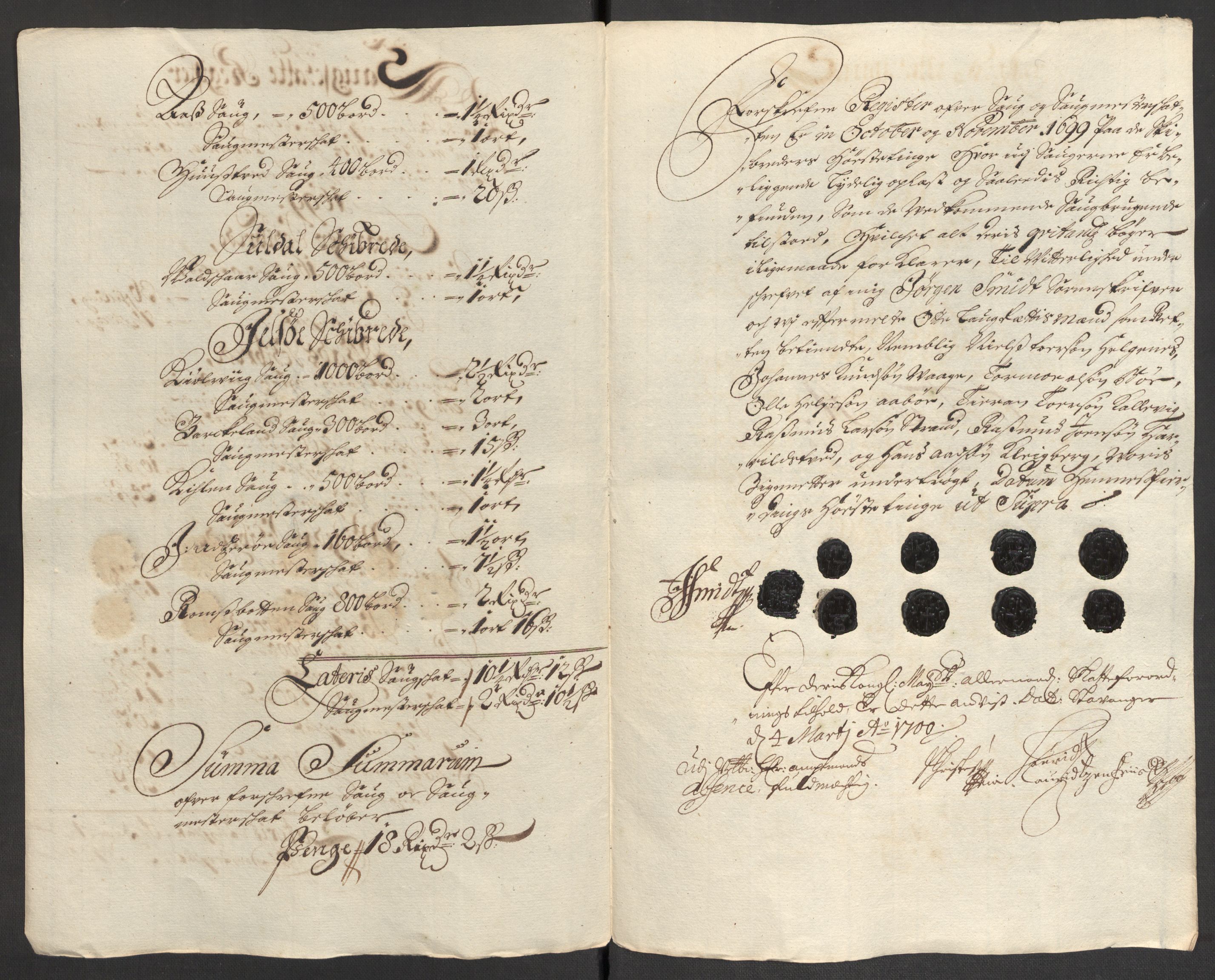 Rentekammeret inntil 1814, Reviderte regnskaper, Fogderegnskap, RA/EA-4092/R47/L2858: Fogderegnskap Ryfylke, 1697-1700, p. 280
