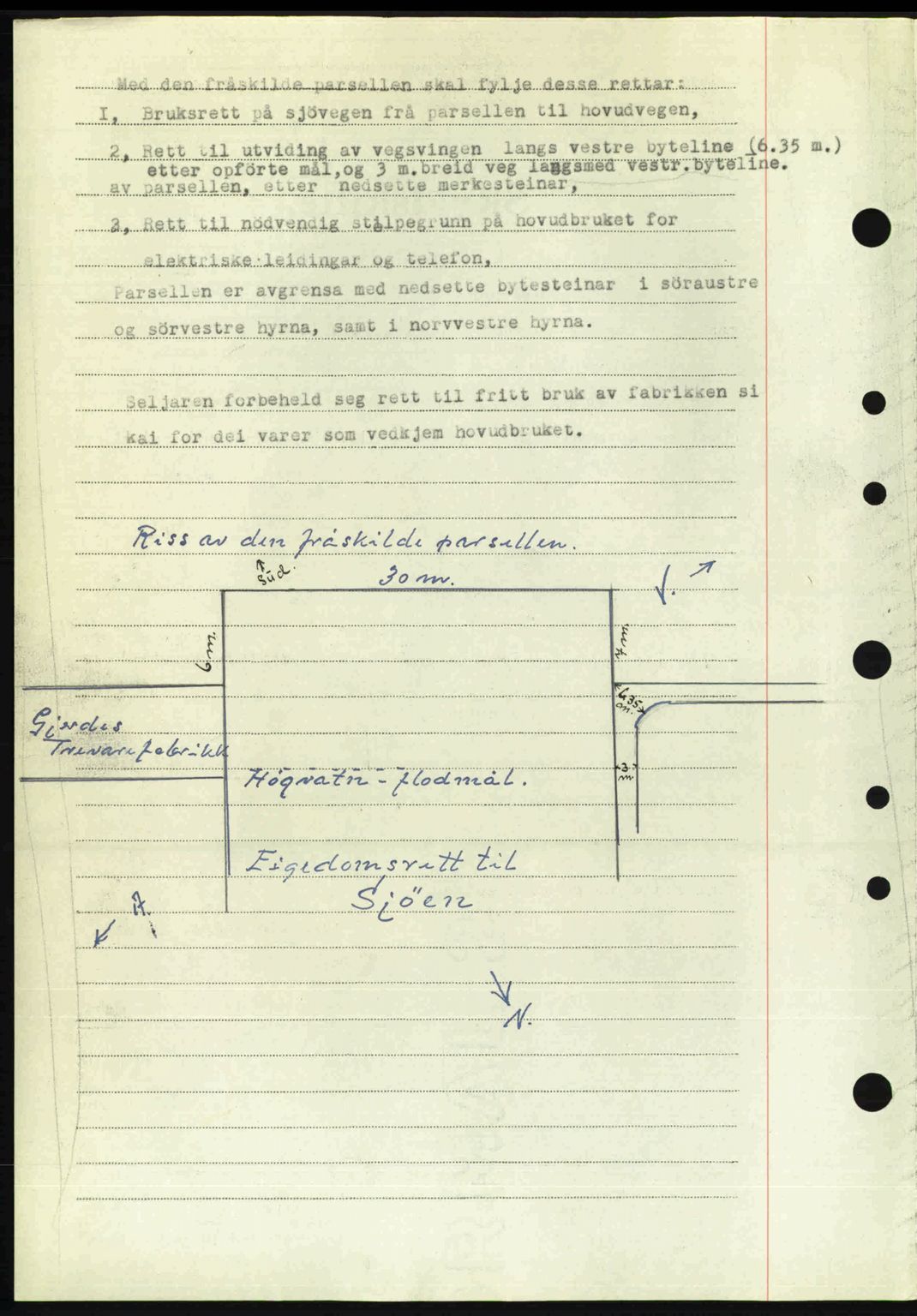 Nordre Sunnmøre sorenskriveri, AV/SAT-A-0006/1/2/2C/2Ca: Mortgage book no. A25, 1947-1947, Diary no: : 1215/1947