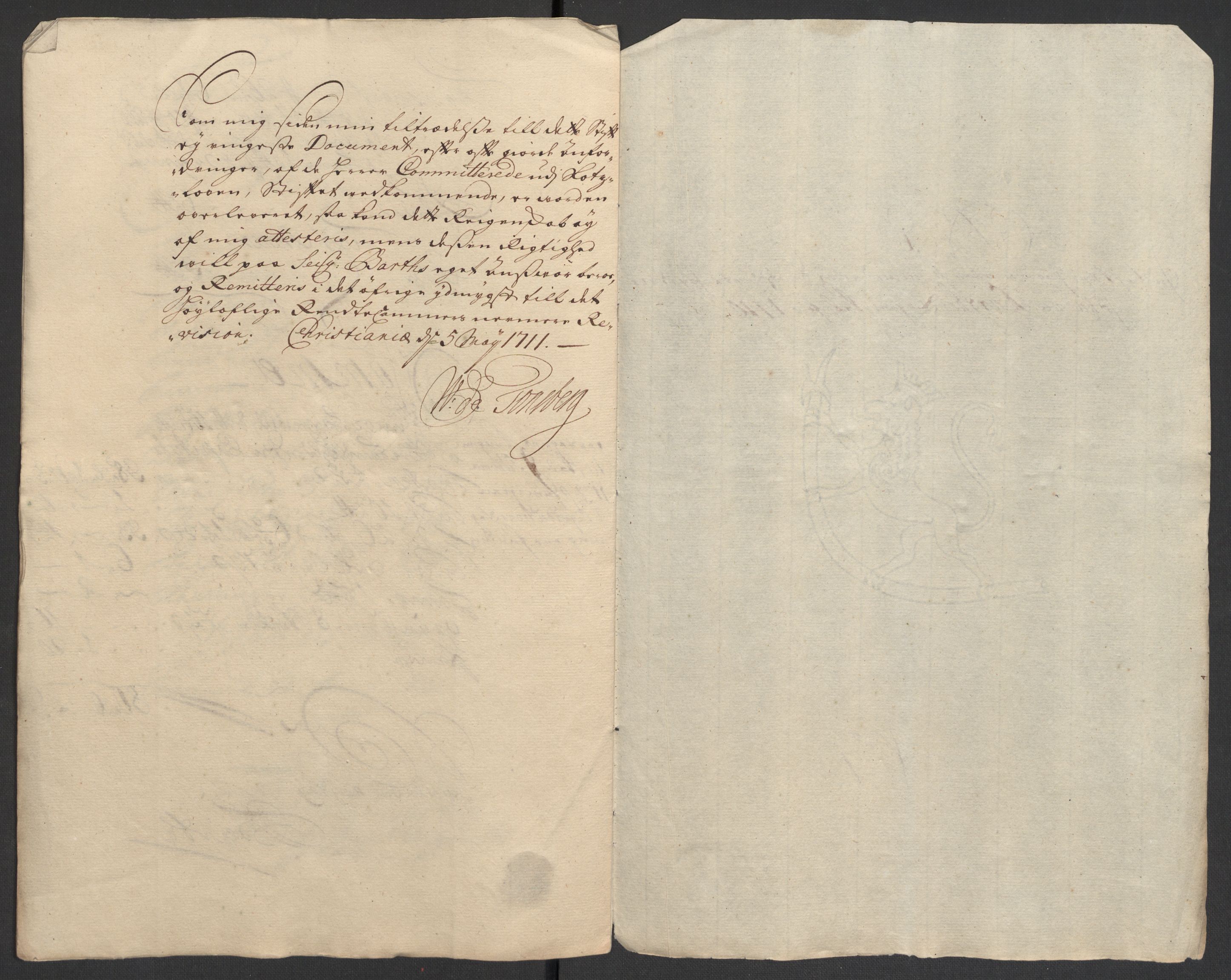 Rentekammeret inntil 1814, Reviderte regnskaper, Fogderegnskap, AV/RA-EA-4092/R24/L1585: Fogderegnskap Numedal og Sandsvær, 1709-1710, p. 155