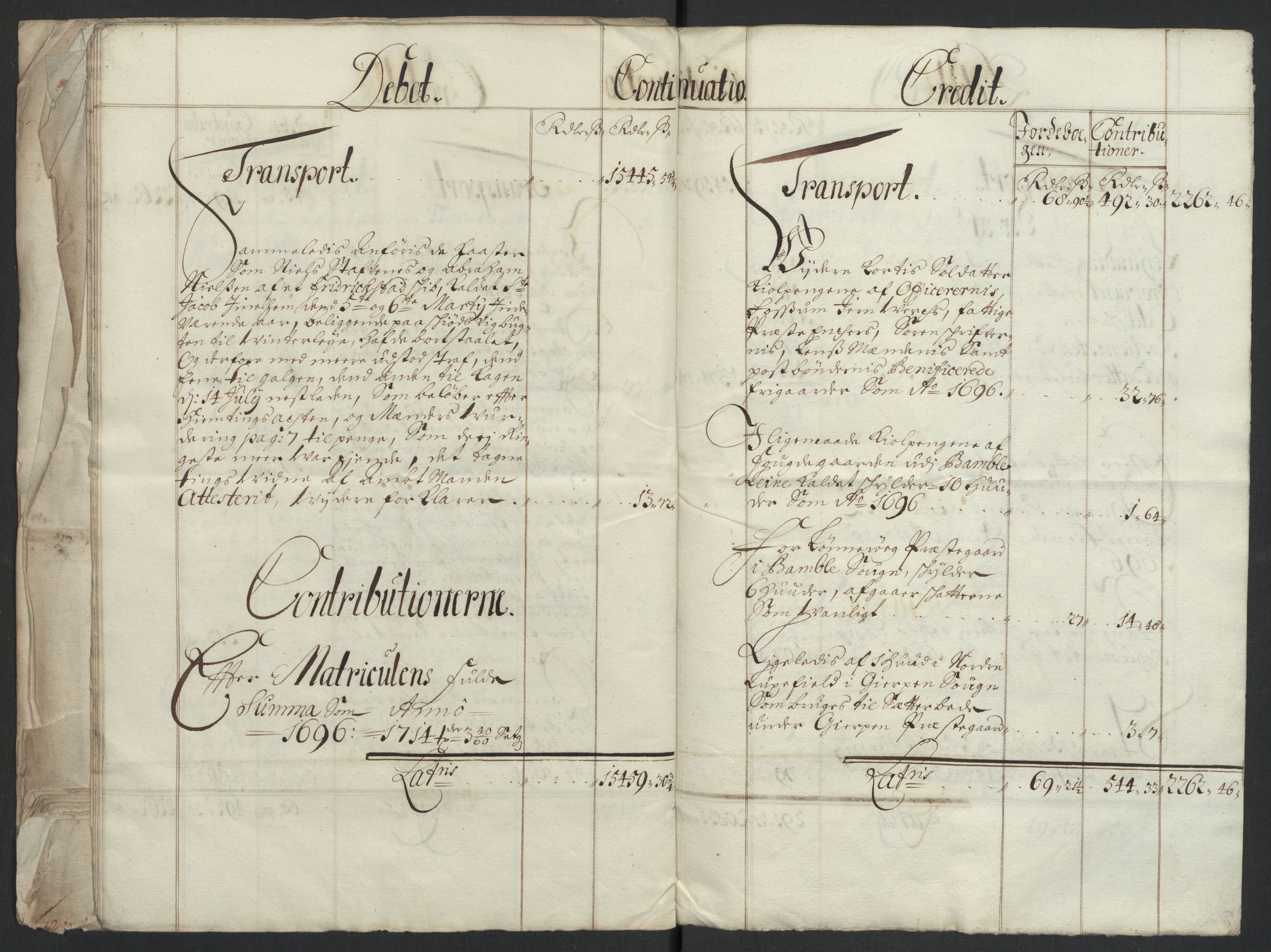 Rentekammeret inntil 1814, Reviderte regnskaper, Fogderegnskap, RA/EA-4092/R36/L2096: Fogderegnskap Øvre og Nedre Telemark og Bamble, 1697, p. 21