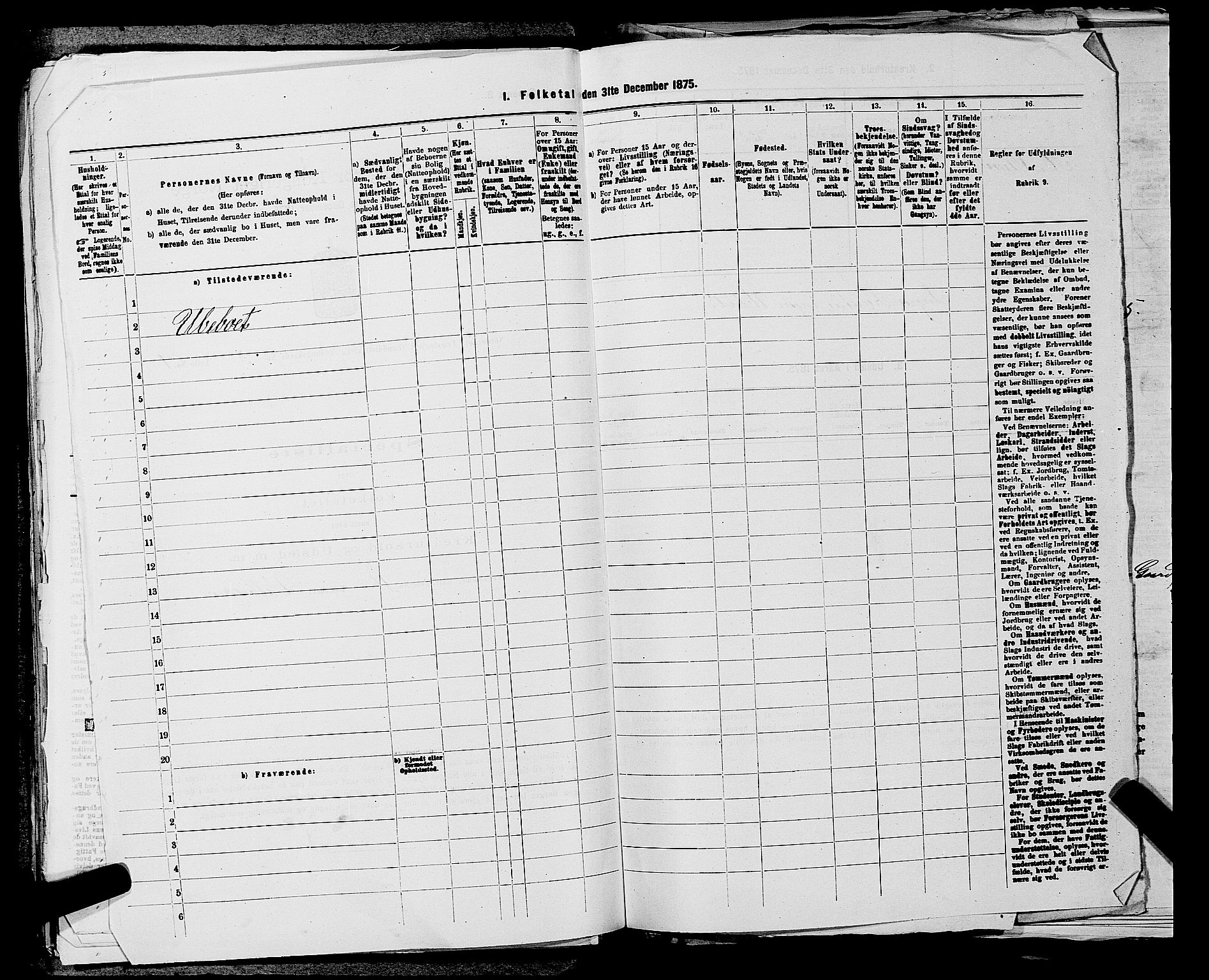 SAKO, 1875 census for 0613L Norderhov/Norderhov, Haug og Lunder, 1875, p. 964