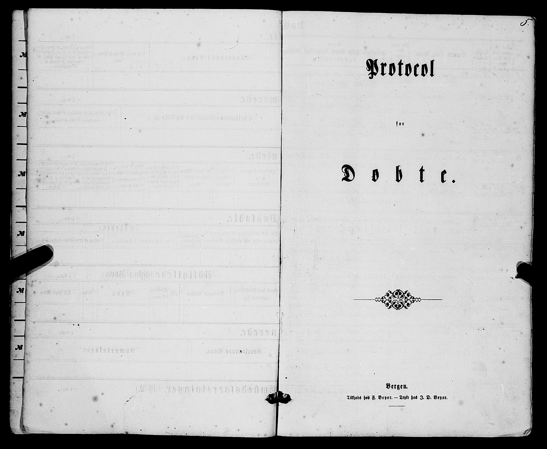 Sveio Sokneprestembete, SAB/A-78501/H/Haa: Parish register (official) no. A 1, 1861-1877, p. 5