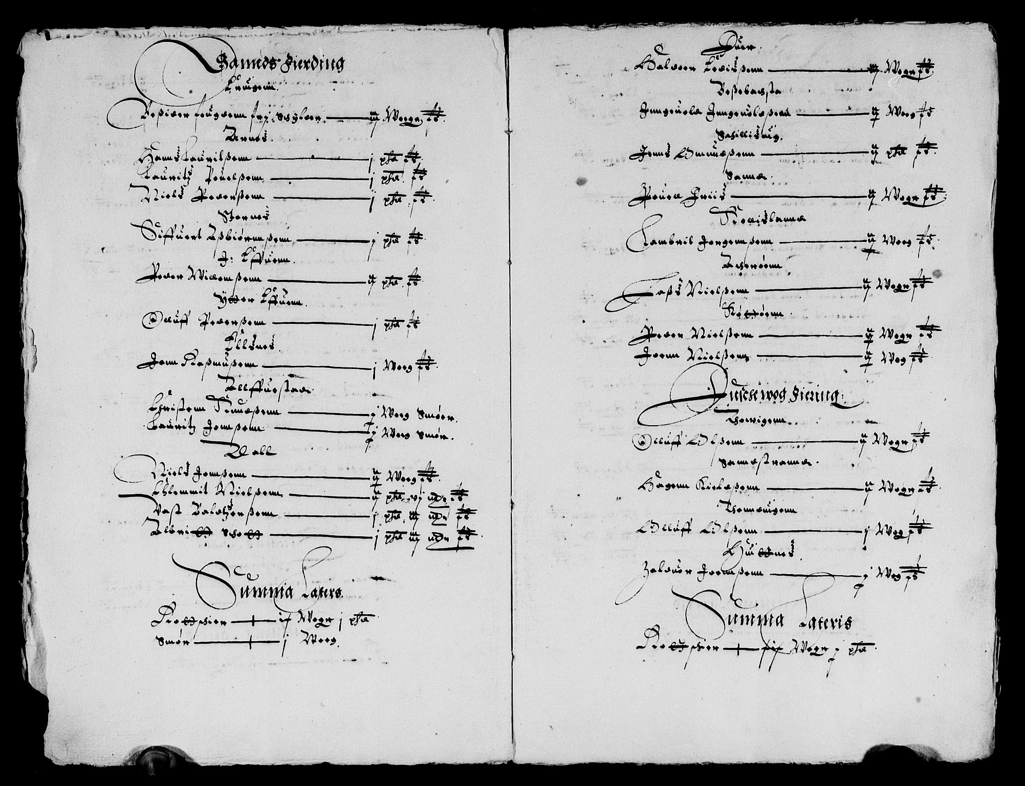 Rentekammeret inntil 1814, Reviderte regnskaper, Lensregnskaper, AV/RA-EA-5023/R/Rb/Rbz/L0014: Nordlandenes len, 1622-1624