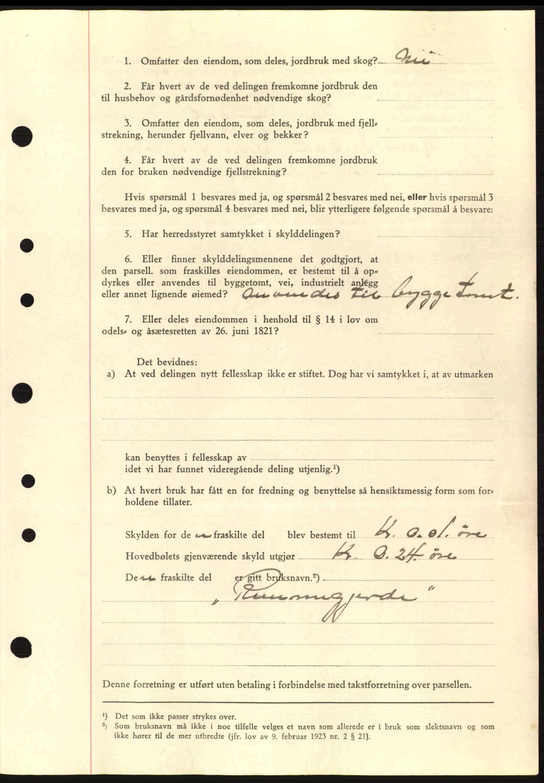 Nordre Sunnmøre sorenskriveri, AV/SAT-A-0006/1/2/2C/2Ca: Mortgage book no. A4, 1937-1938, Diary no: : 484/1938