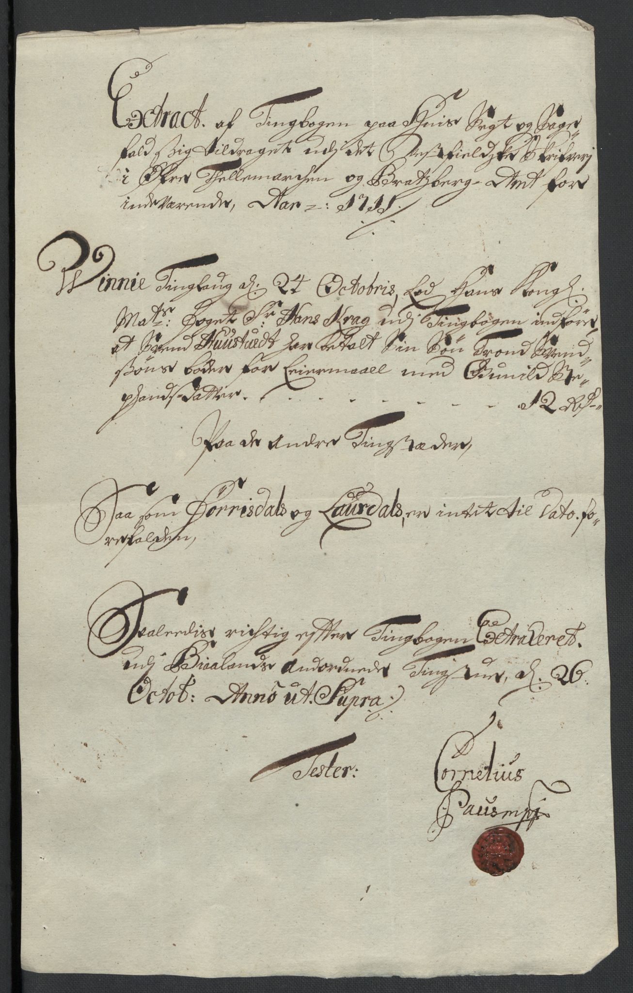 Rentekammeret inntil 1814, Reviderte regnskaper, Fogderegnskap, RA/EA-4092/R36/L2120: Fogderegnskap Øvre og Nedre Telemark og Bamble, 1711, p. 74