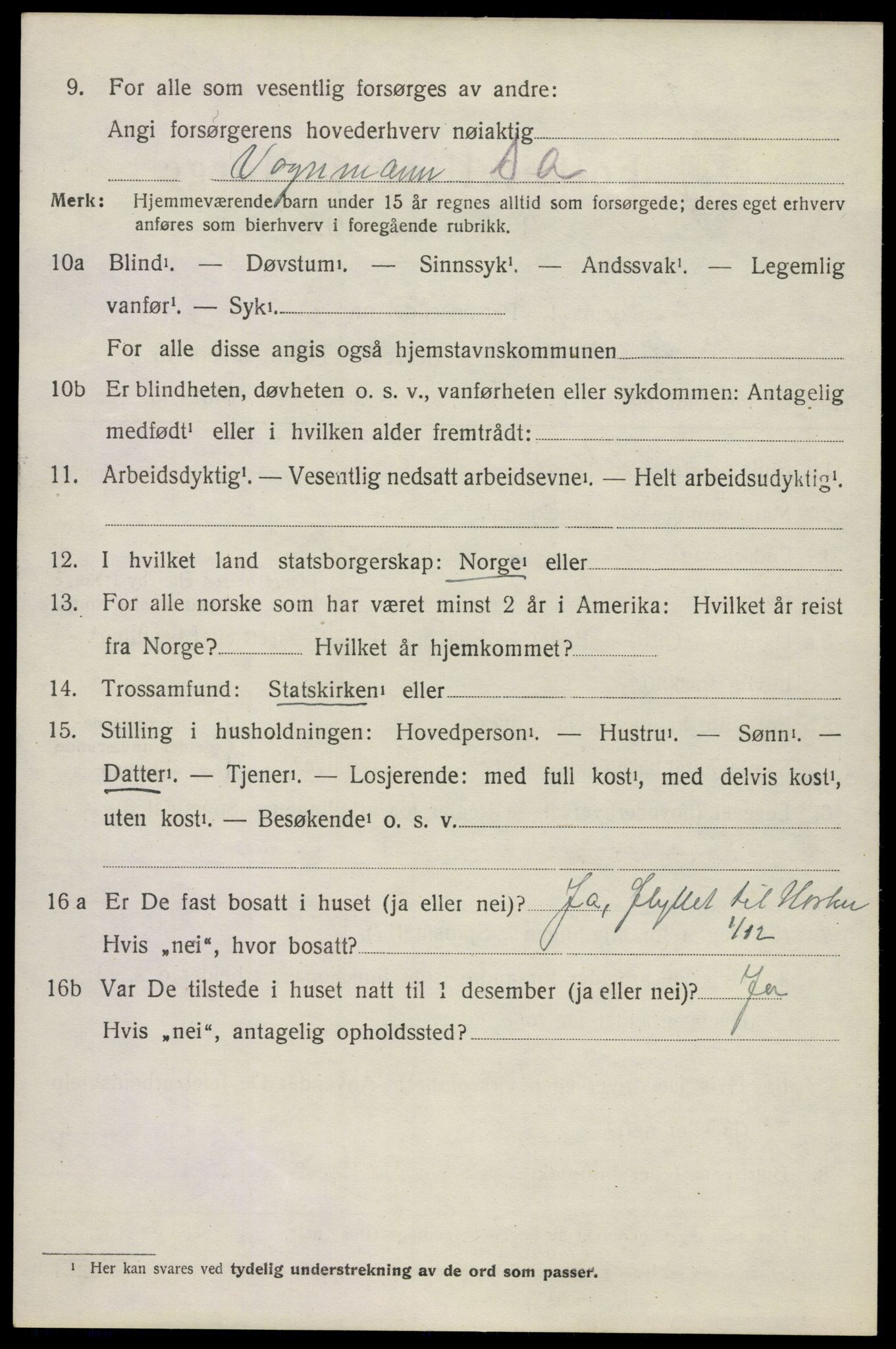 SAKO, 1920 census for Ramnes, 1920, p. 4321