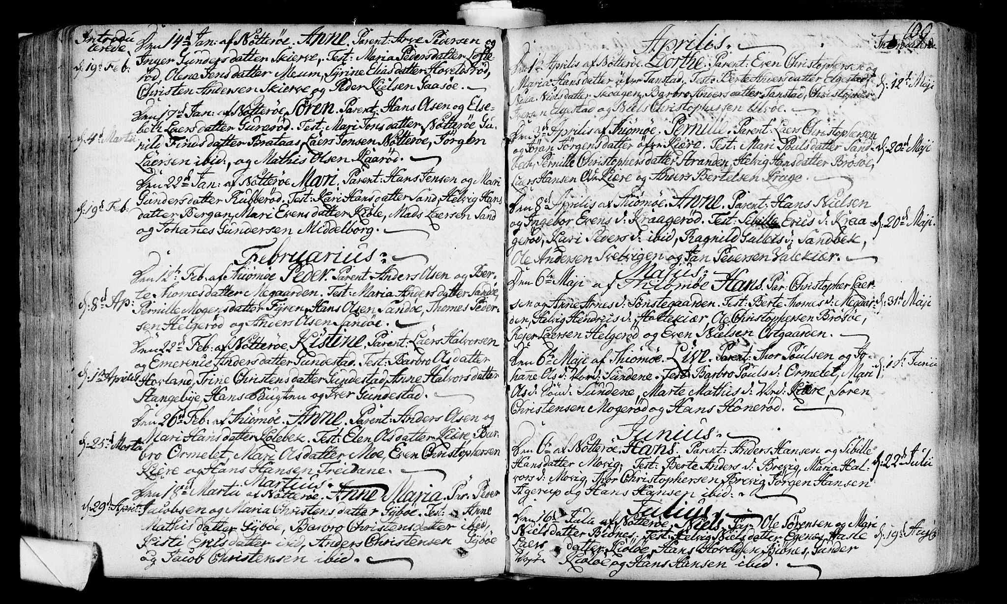 Nøtterøy kirkebøker, AV/SAKO-A-354/F/Fa/L0002: Parish register (official) no. I 2, 1738-1790, p. 109