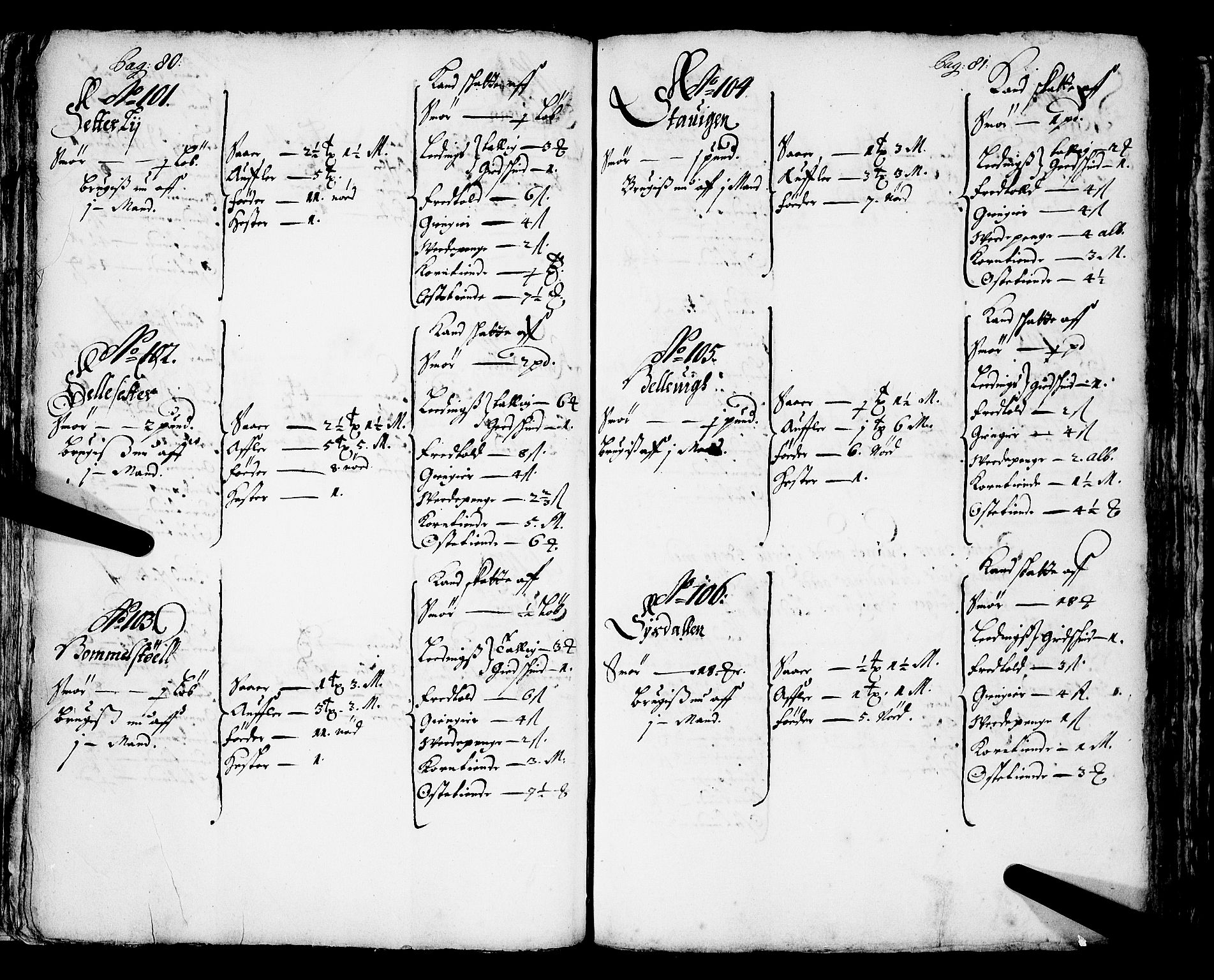 Rentekammeret inntil 1814, Realistisk ordnet avdeling, AV/RA-EA-4070/N/Nb/Nba/L0043: Sunnfjord fogderi, 1667, p. 80-81