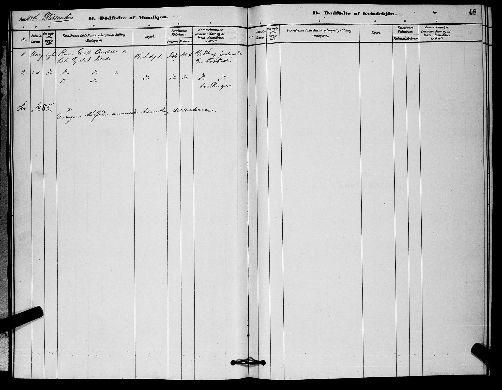 Nore kirkebøker, SAKO/A-238/G/Ga/L0002: Parish register (copy) no. I 2, 1878-1885, p. 48