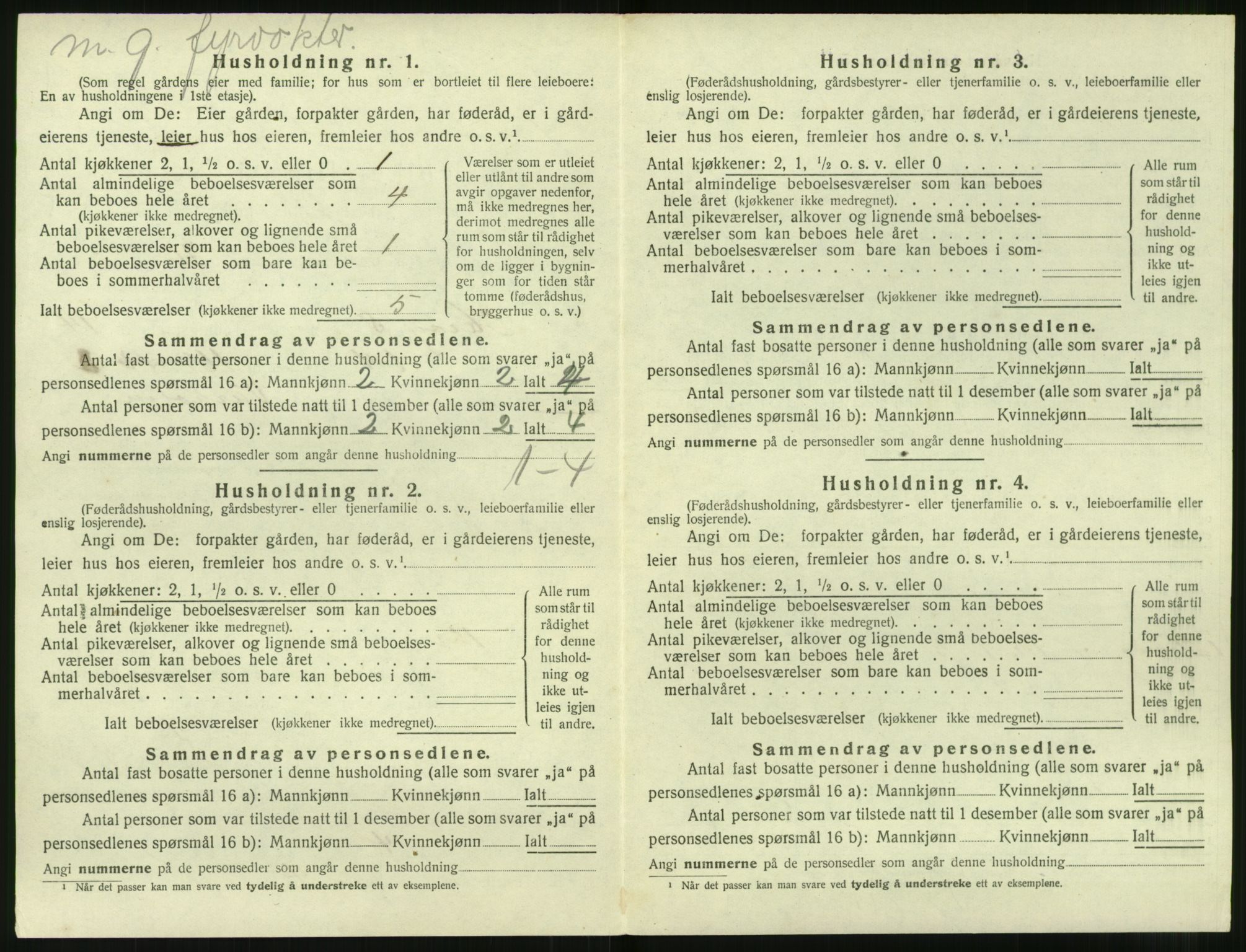 SAT, 1920 census for Herøy (MR), 1920, p. 1218