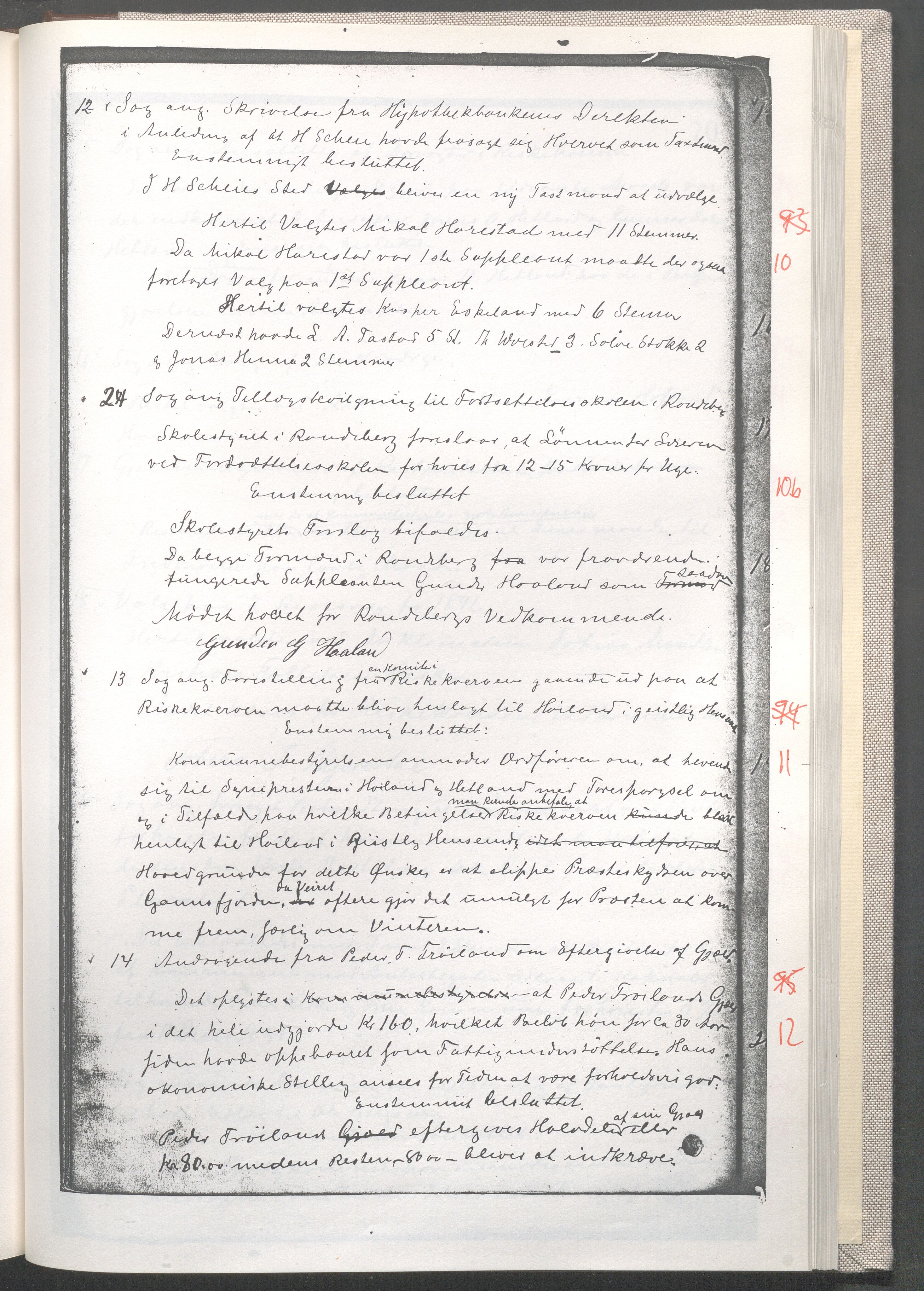 Randaberg kommune - Formannskapet, IKAR/K-101471/A/L0005: Møtebok I - Hetland, 1888-1893, p. 138