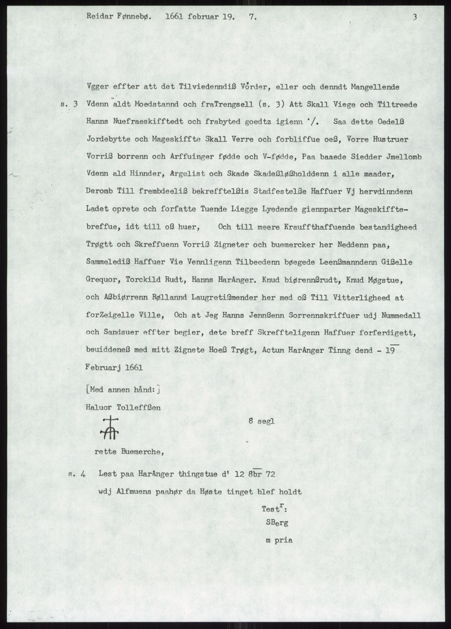 Samlinger til kildeutgivelse, Diplomavskriftsamlingen, AV/RA-EA-4053/H/Ha, p. 1784