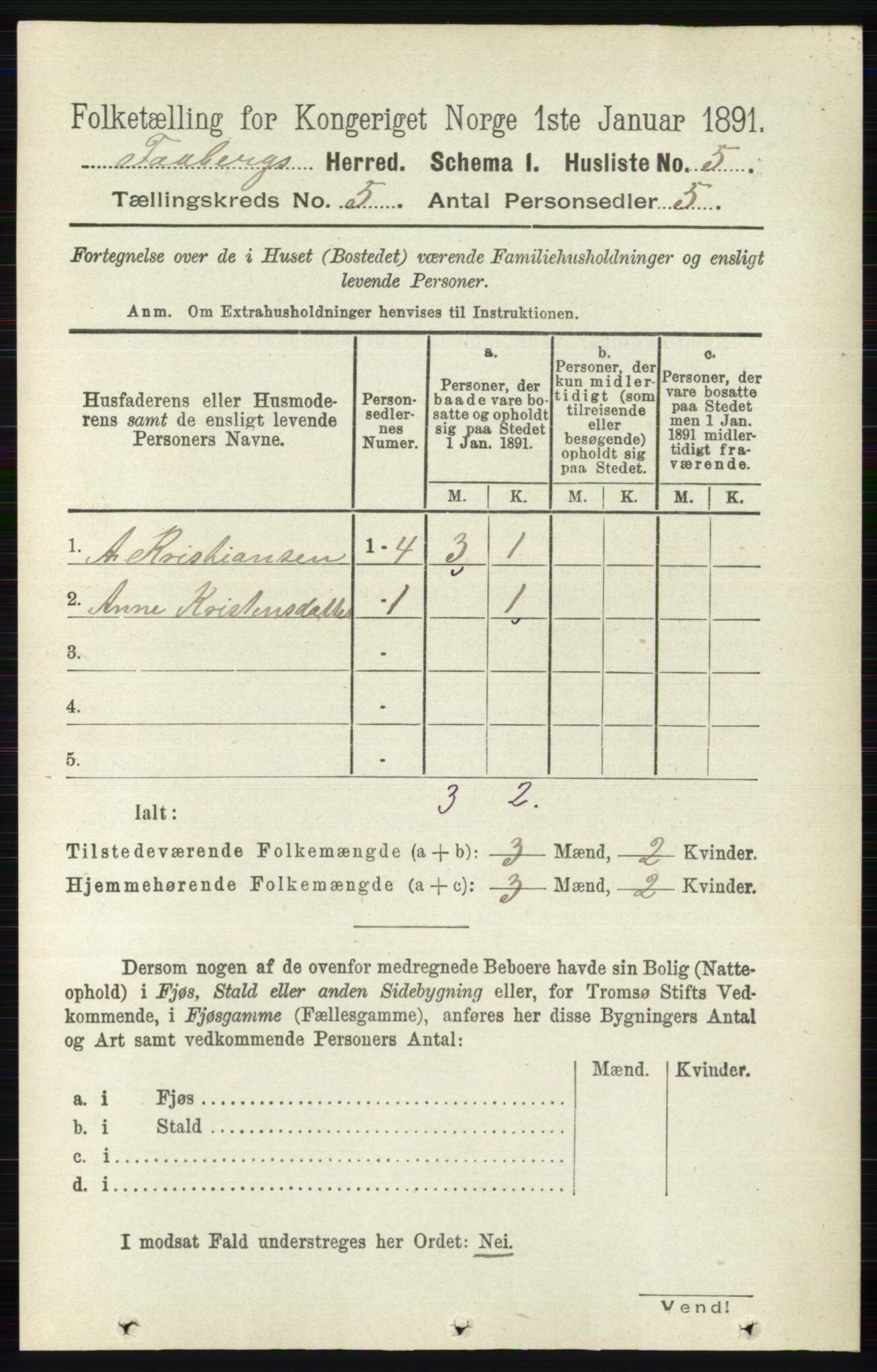 RA, 1891 census for 0524 Fåberg, 1891, p. 1555