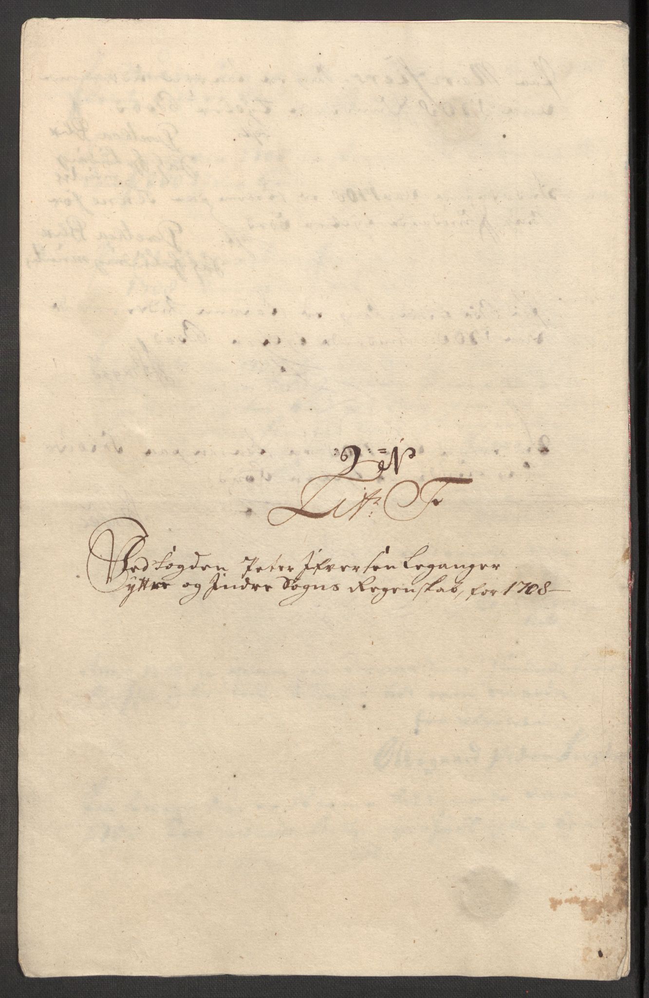 Rentekammeret inntil 1814, Reviderte regnskaper, Fogderegnskap, RA/EA-4092/R52/L3315: Fogderegnskap Sogn, 1708, p. 140