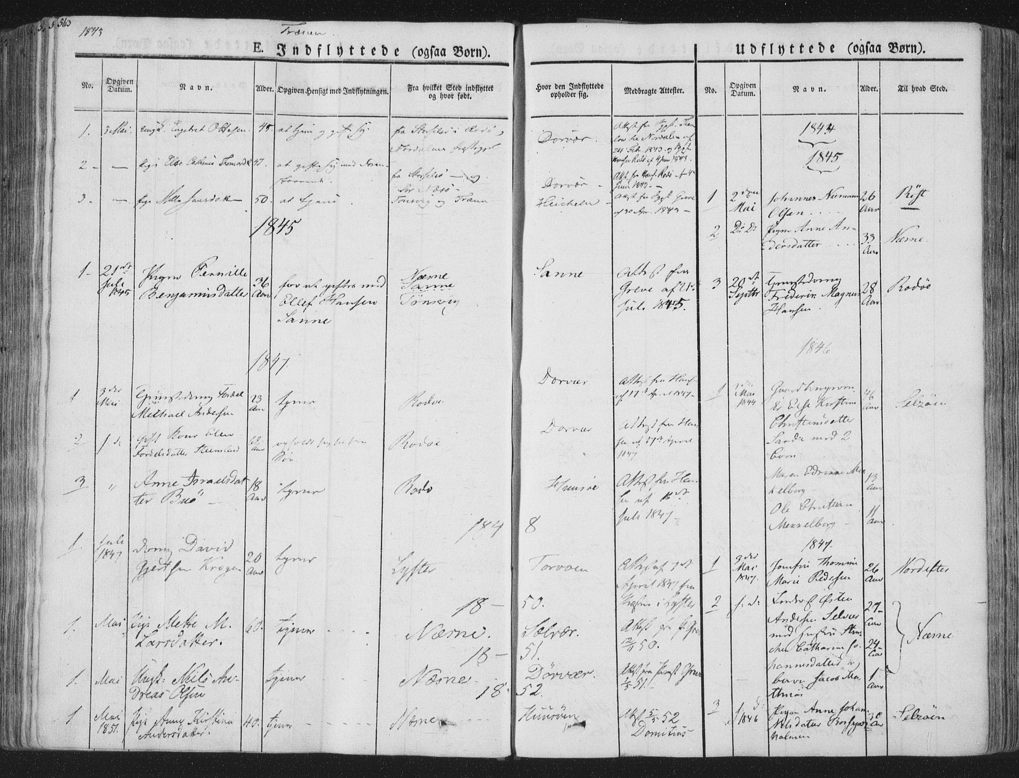 Ministerialprotokoller, klokkerbøker og fødselsregistre - Nordland, SAT/A-1459/839/L0566: Parish register (official) no. 839A03, 1825-1862, p. 563