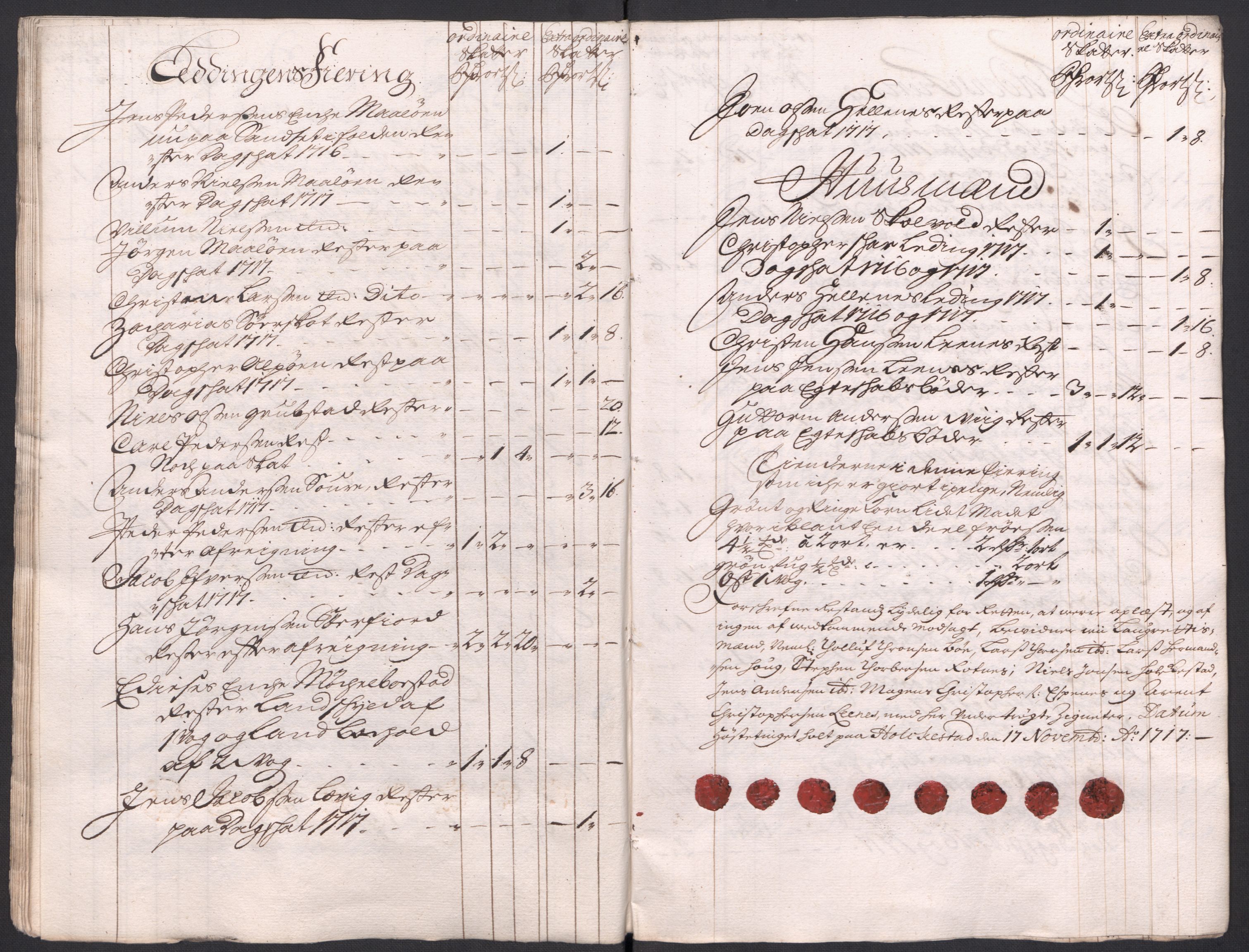 Rentekammeret inntil 1814, Reviderte regnskaper, Fogderegnskap, AV/RA-EA-4092/R66/L4587: Fogderegnskap Salten, 1717, p. 375