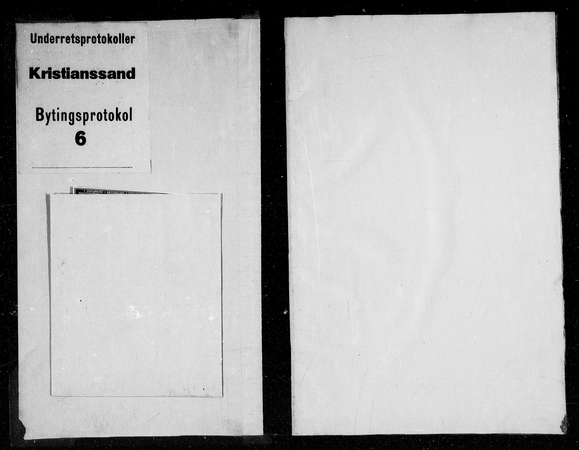 Kristiansand byrett, AV/SAK-1223-0001/F/Fa/L0007: Bytingsprotokoll nr. 6, 1733-1736