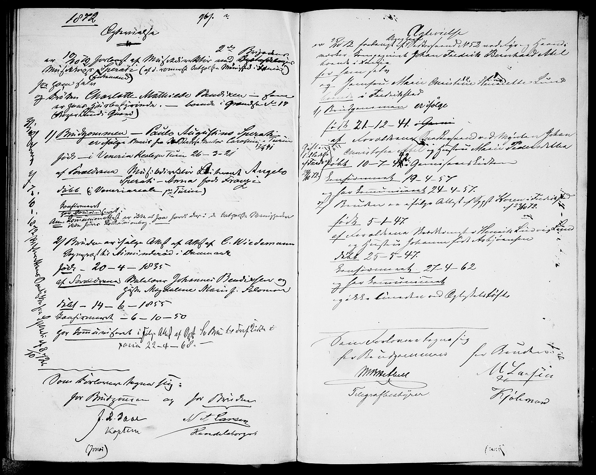 Garnisonsmenigheten Kirkebøker, SAO/A-10846/H/Ha/L0006: Banns register no. I 6, 1856-1872