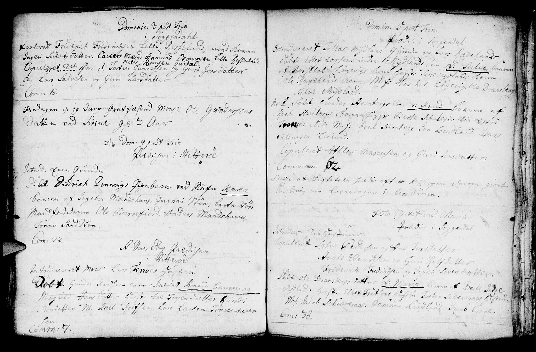 Sokndal sokneprestkontor, AV/SAST-A-101808: Parish register (official) no. A 1, 1729-1740