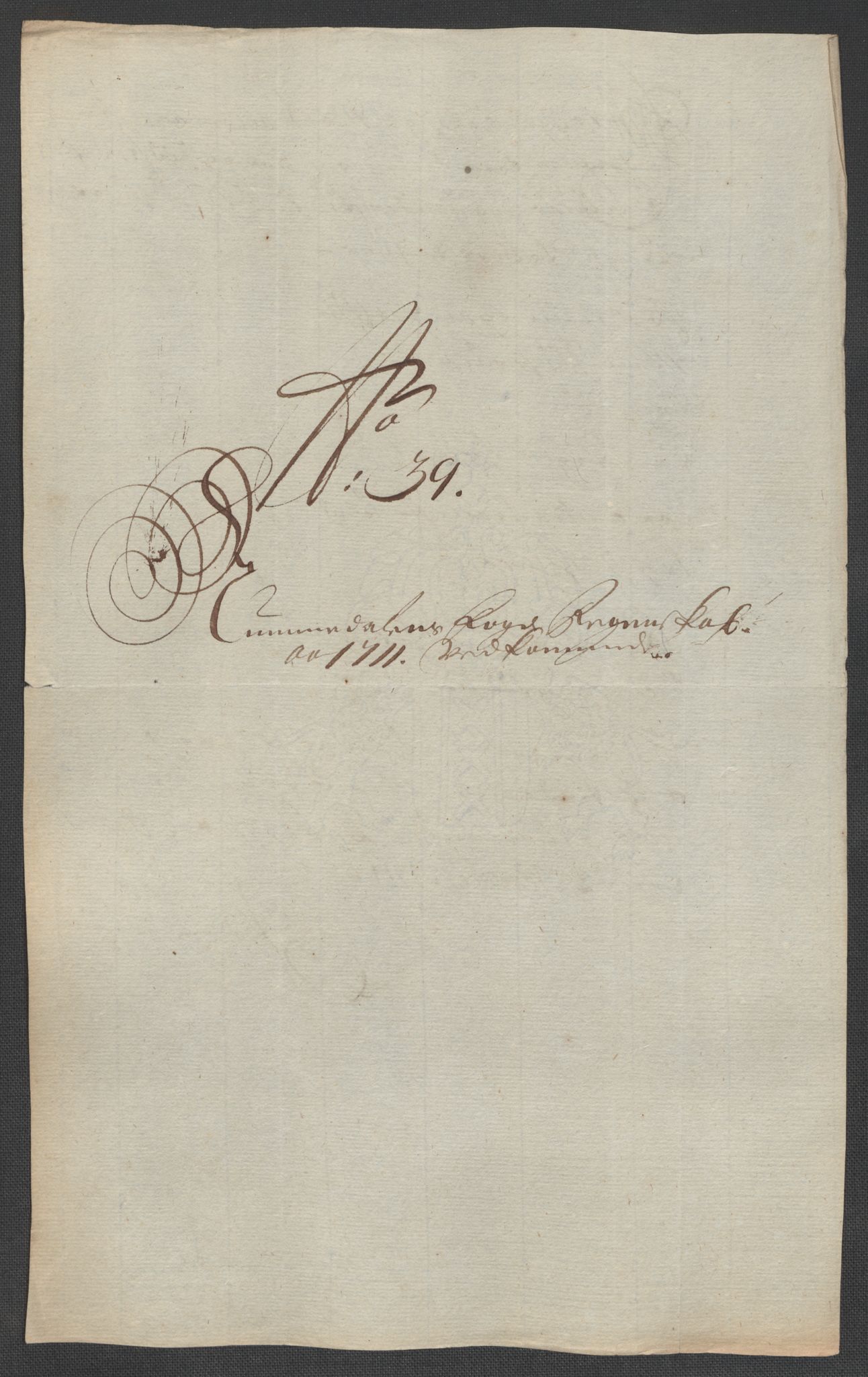 Rentekammeret inntil 1814, Reviderte regnskaper, Fogderegnskap, AV/RA-EA-4092/R64/L4432: Fogderegnskap Namdal, 1711, p. 146