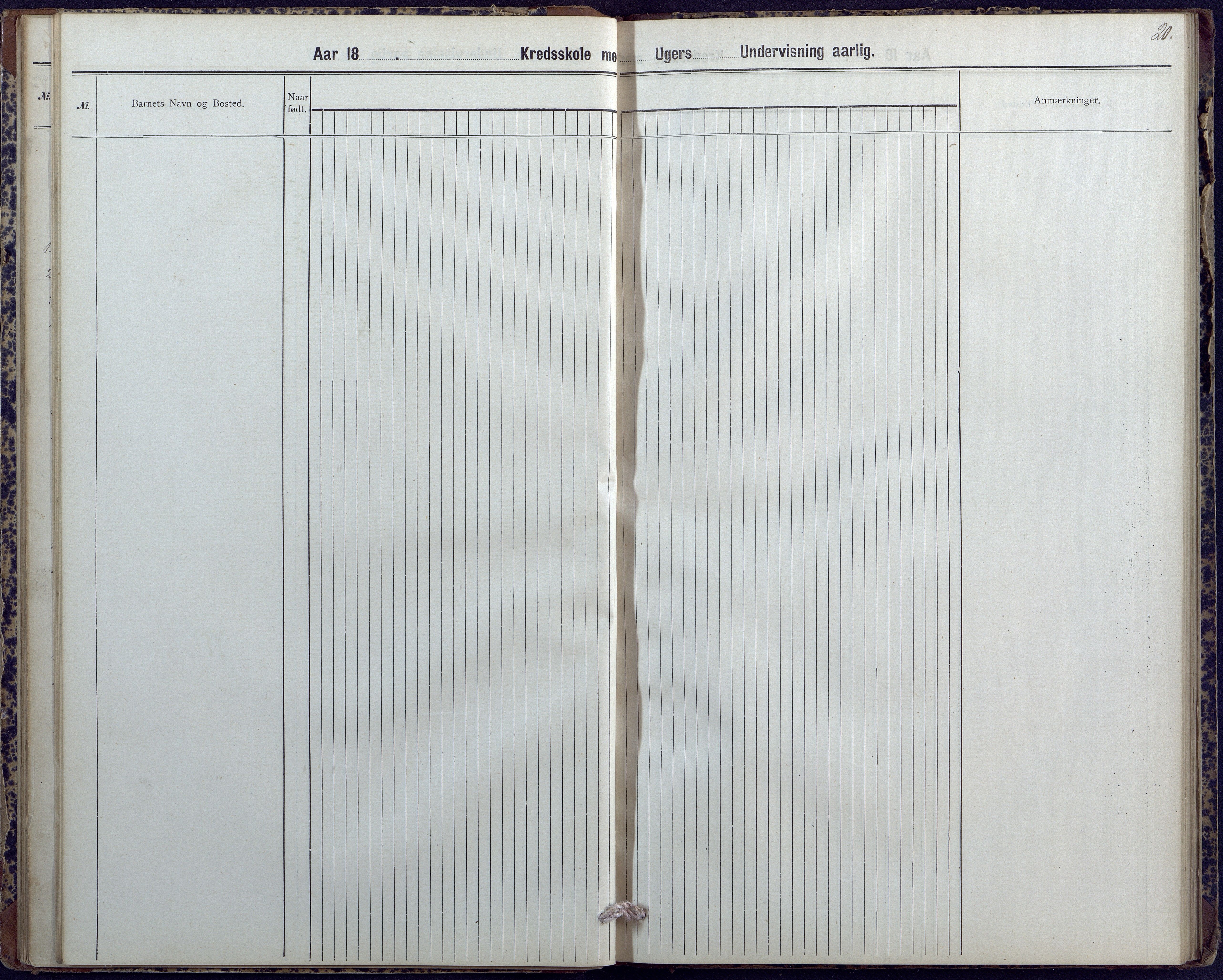 Hornnes kommune, Moi, Moseid, Kjetså skolekretser, AAKS/KA0936-550e/F1/L0004: Dagbok. Moseid, Moi, 1886-1891, p. 20