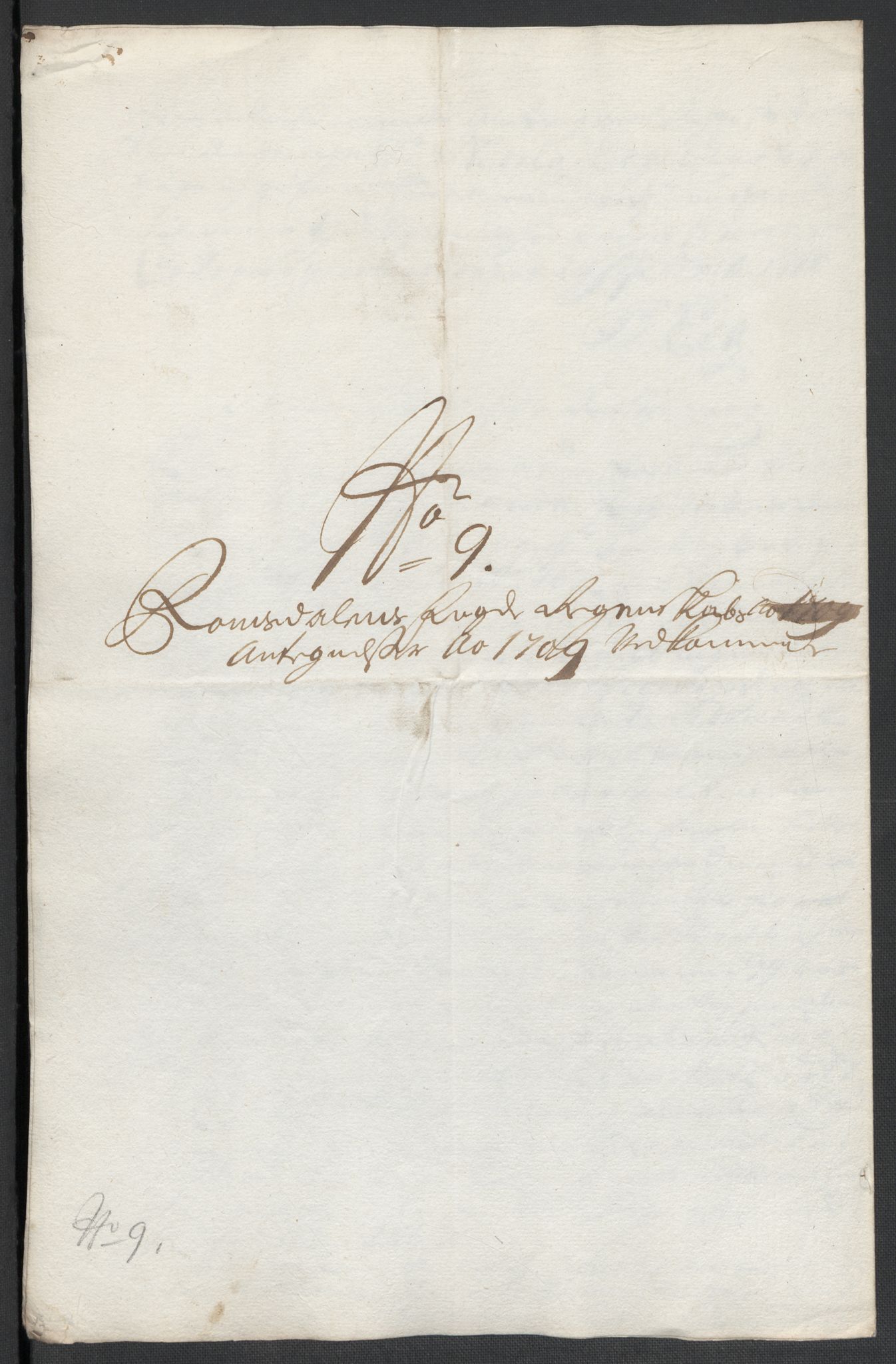 Rentekammeret inntil 1814, Reviderte regnskaper, Fogderegnskap, AV/RA-EA-4092/R55/L3659: Fogderegnskap Romsdal, 1709-1710, p. 229