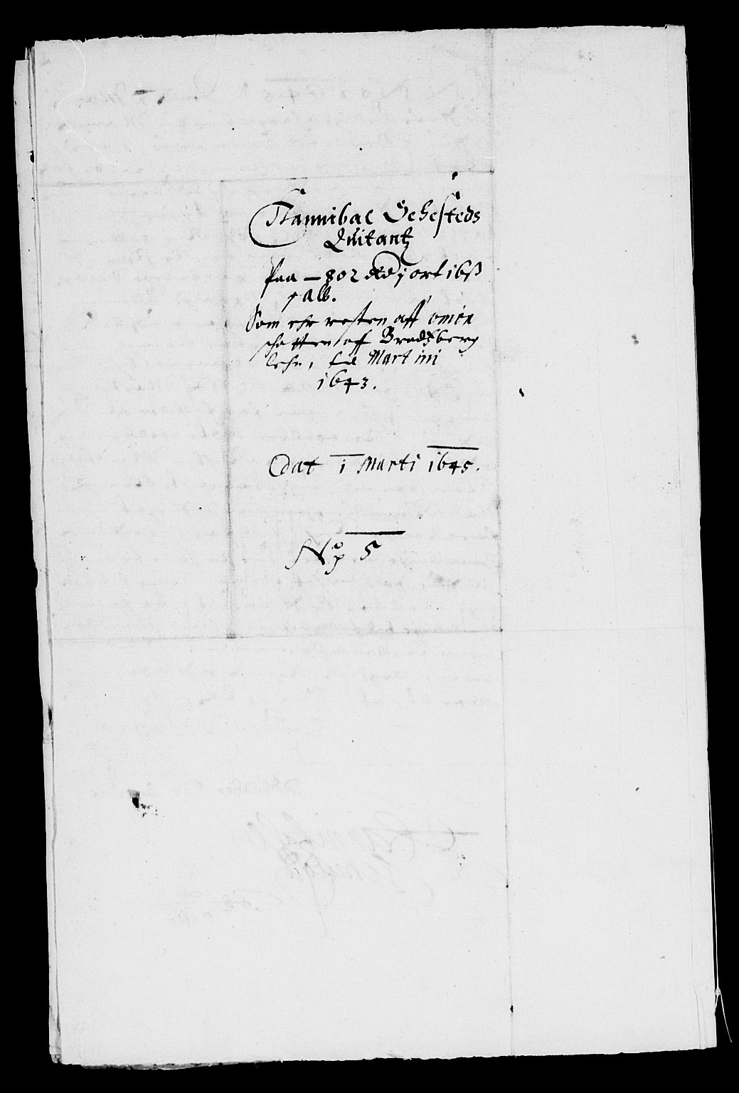 Rentekammeret inntil 1814, Reviderte regnskaper, Lensregnskaper, AV/RA-EA-5023/R/Rb/Rbp/L0029: Bratsberg len, 1643-1644
