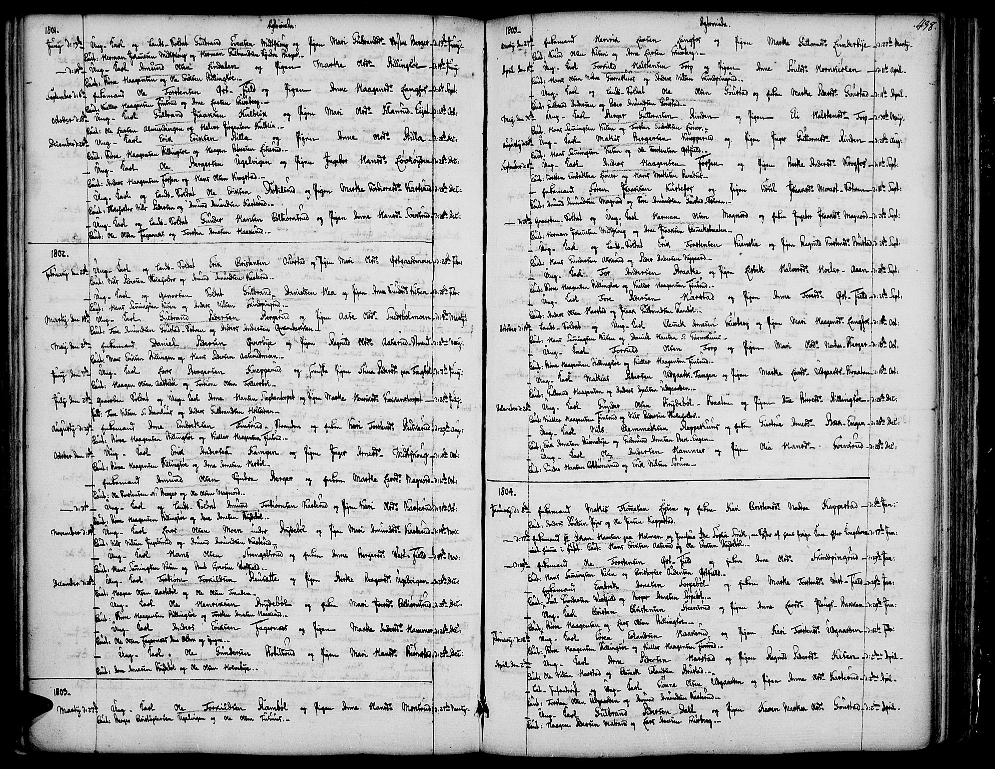 Vinger prestekontor, AV/SAH-PREST-024/H/Ha/Haa/L0004: Parish register (official) no. 4, 1766-1813, p. 437-438