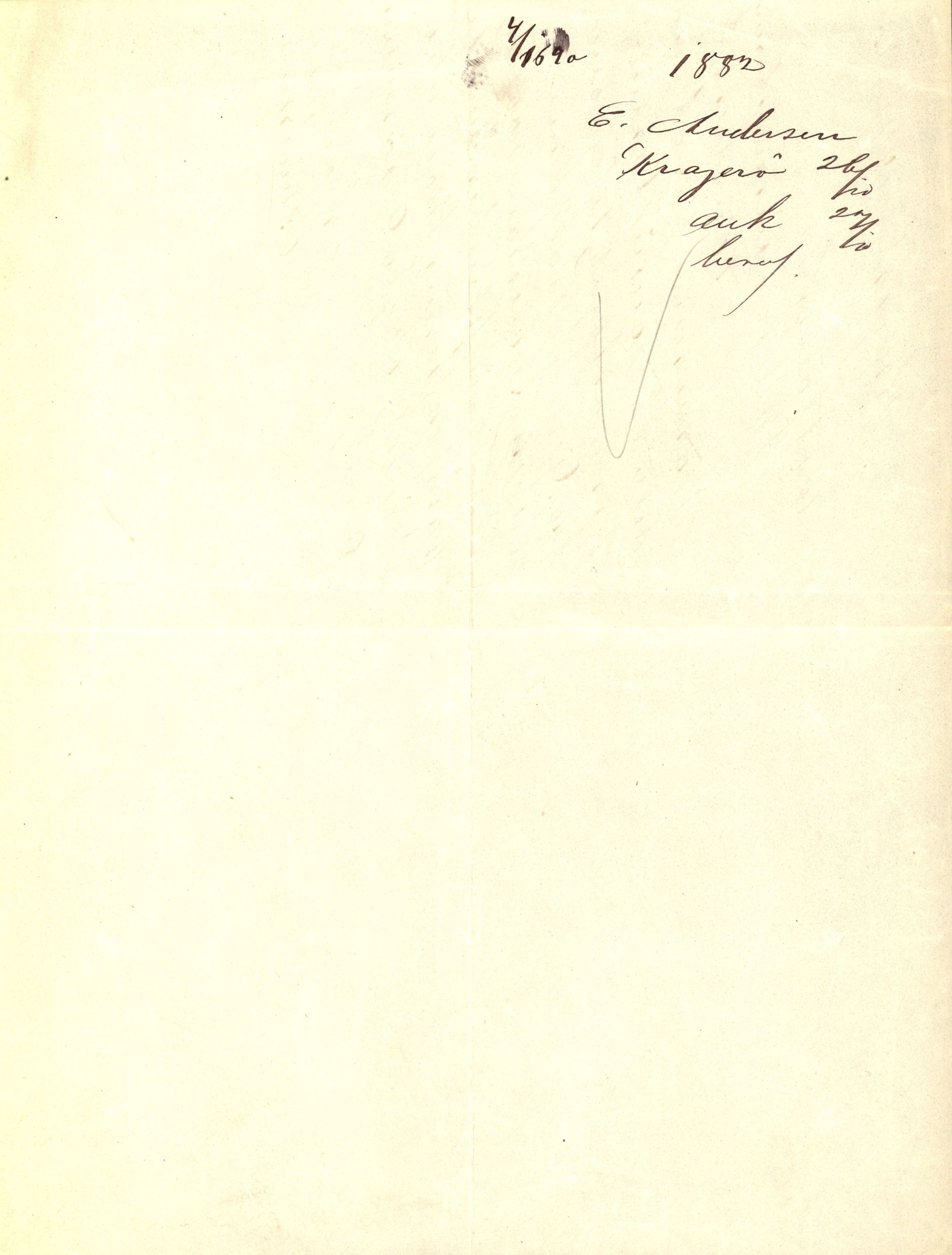 Pa 63 - Østlandske skibsassuranceforening, VEMU/A-1079/G/Ga/L0015/0004: Havaridokumenter / Minerva, Kong Carl, John Bertram, Eliezer, 1882, p. 3