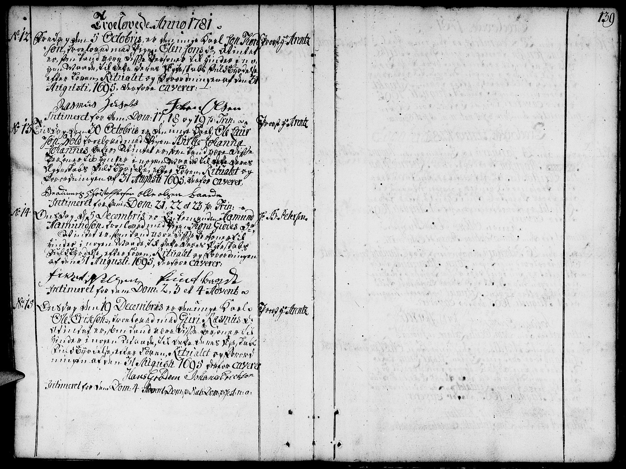 Domkirken sokneprestkontor, AV/SAST-A-101812/001/30/30BA/L0004: Parish register (official) no. A 4, 1744-1782, p. 139