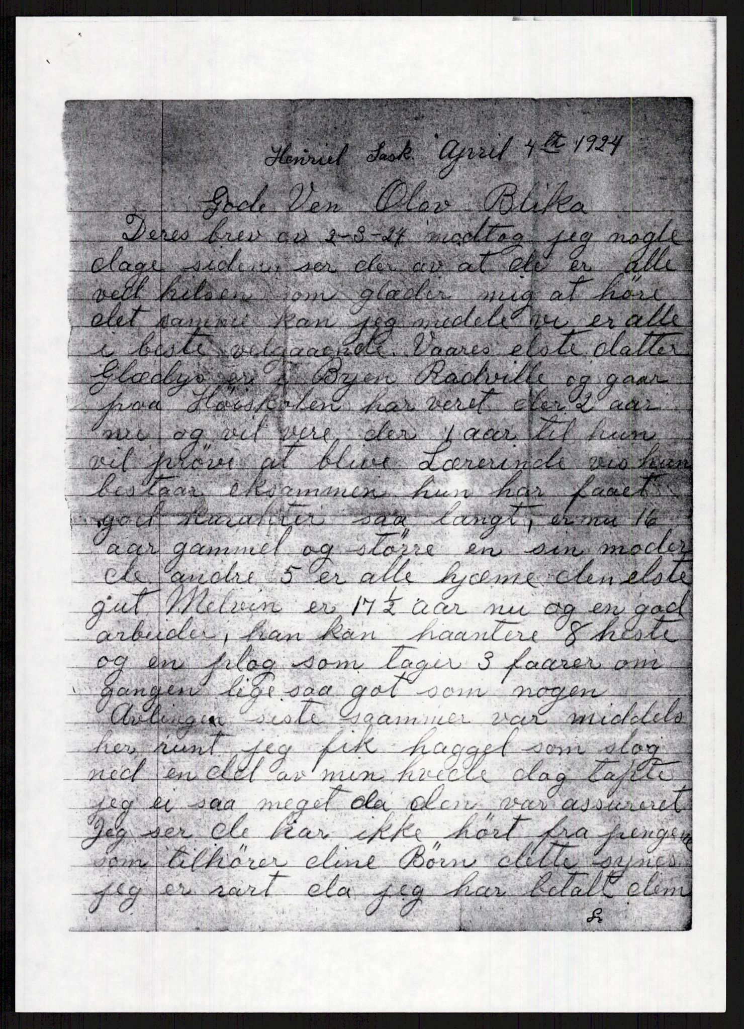 Samlinger til kildeutgivelse, Amerikabrevene, AV/RA-EA-4057/F/L0024: Innlån fra Telemark: Gunleiksrud - Willard, 1838-1914, p. 283