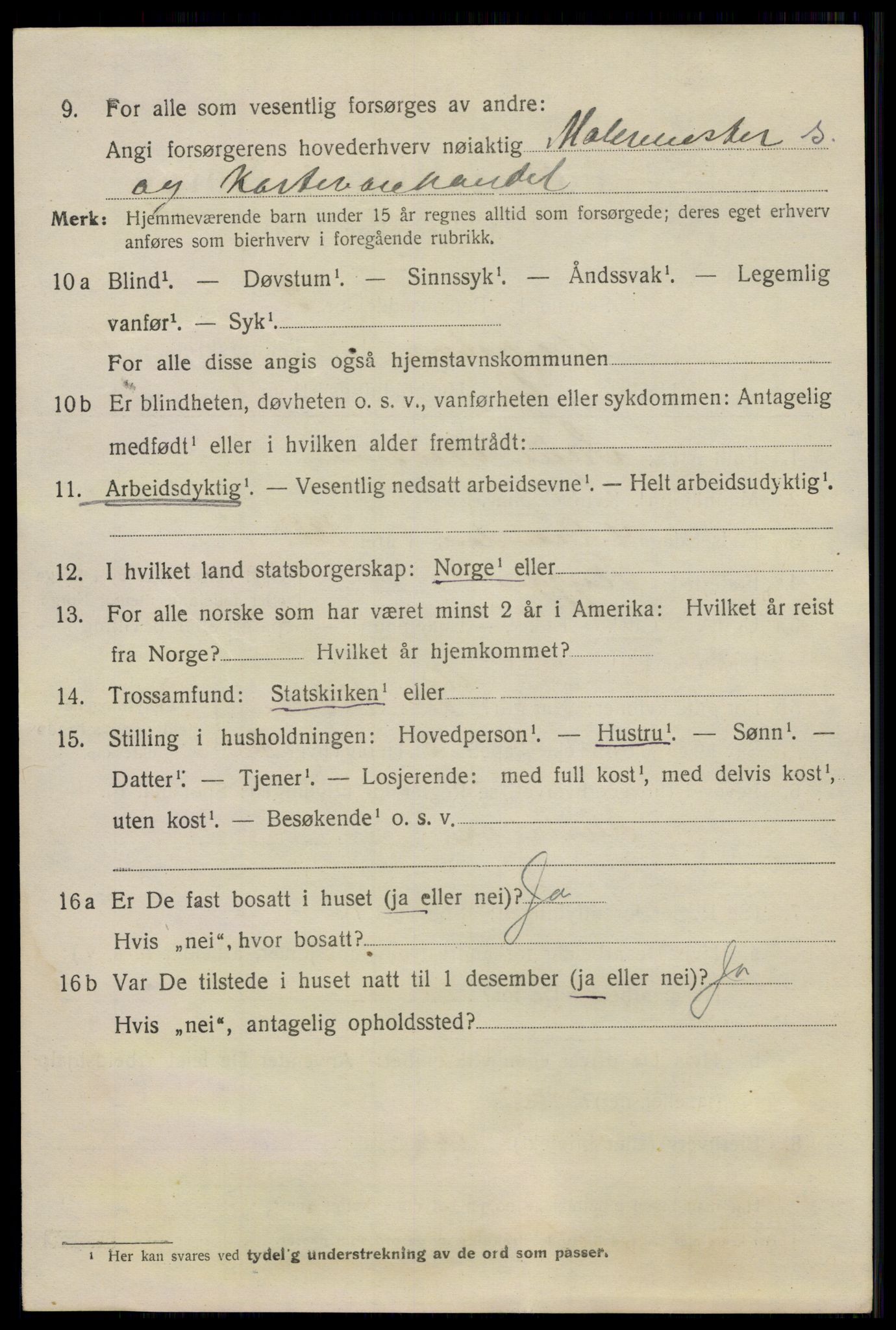 SAO, 1920 census for Sarpsborg, 1920, p. 22339