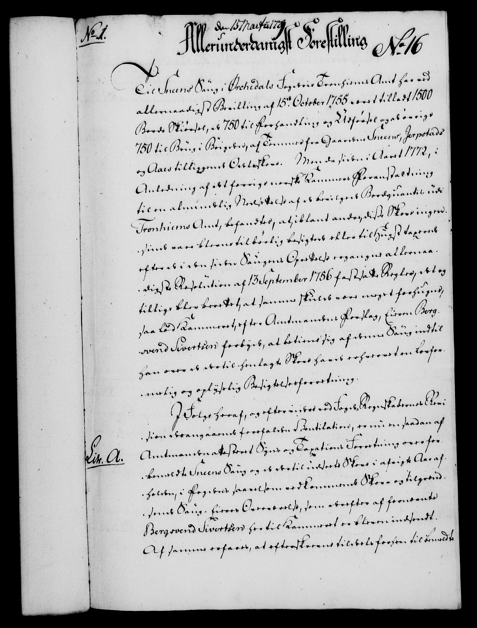 Rentekammeret, Kammerkanselliet, RA/EA-3111/G/Gf/Gfa/L0061: Norsk relasjons- og resolusjonsprotokoll (merket RK 52.61), 1779, p. 135
