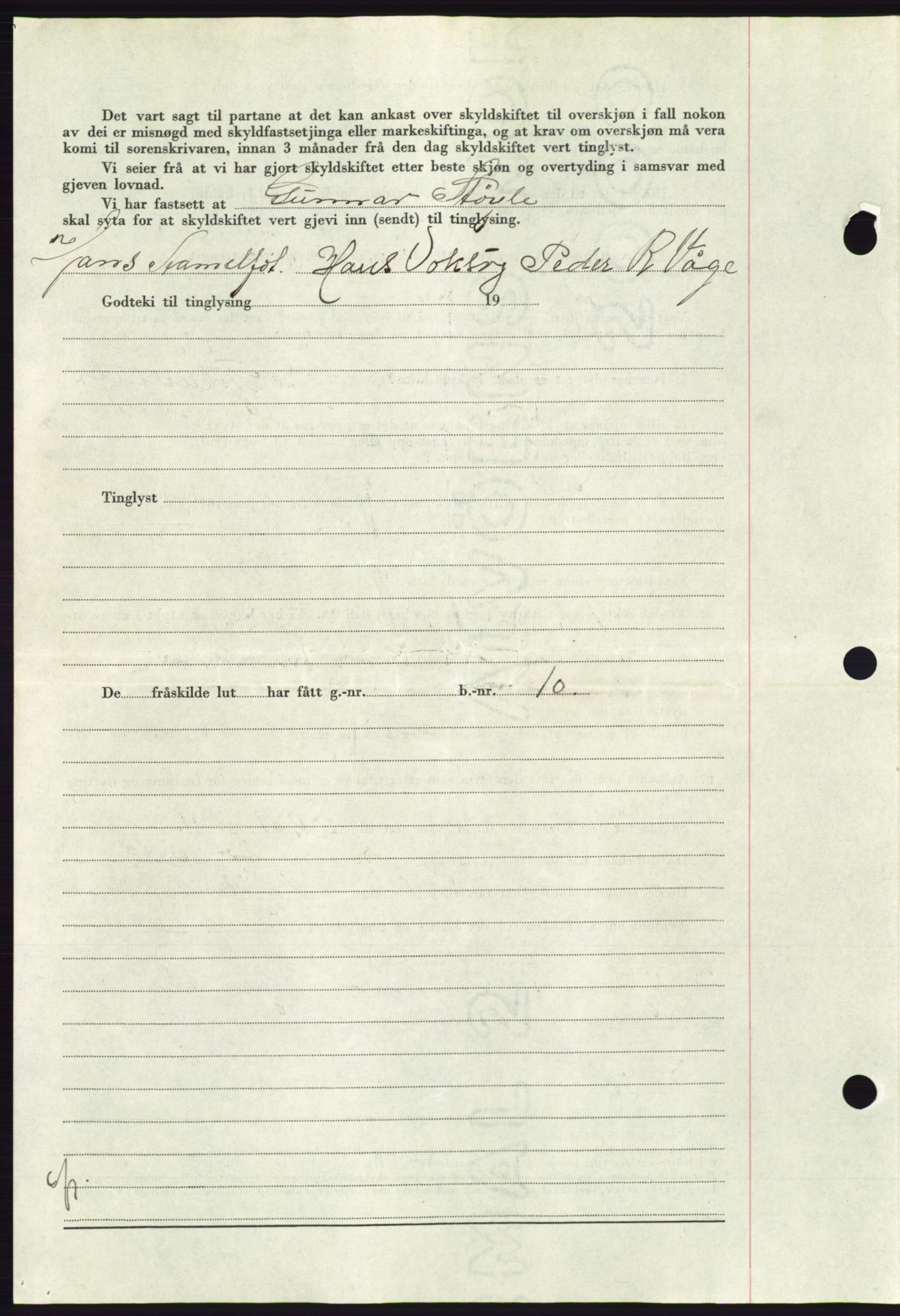 Søre Sunnmøre sorenskriveri, AV/SAT-A-4122/1/2/2C/L0104: Mortgage book no. 30A, 1956-1956, Diary no: : 2263/1956