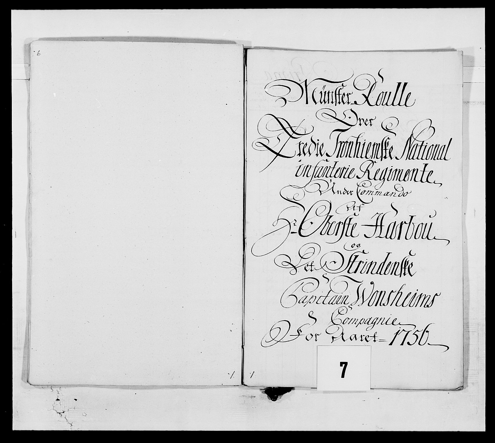 Kommanderende general (KG I) med Det norske krigsdirektorium, AV/RA-EA-5419/E/Ea/L0515: 3. Trondheimske regiment, 1756-1767, p. 100