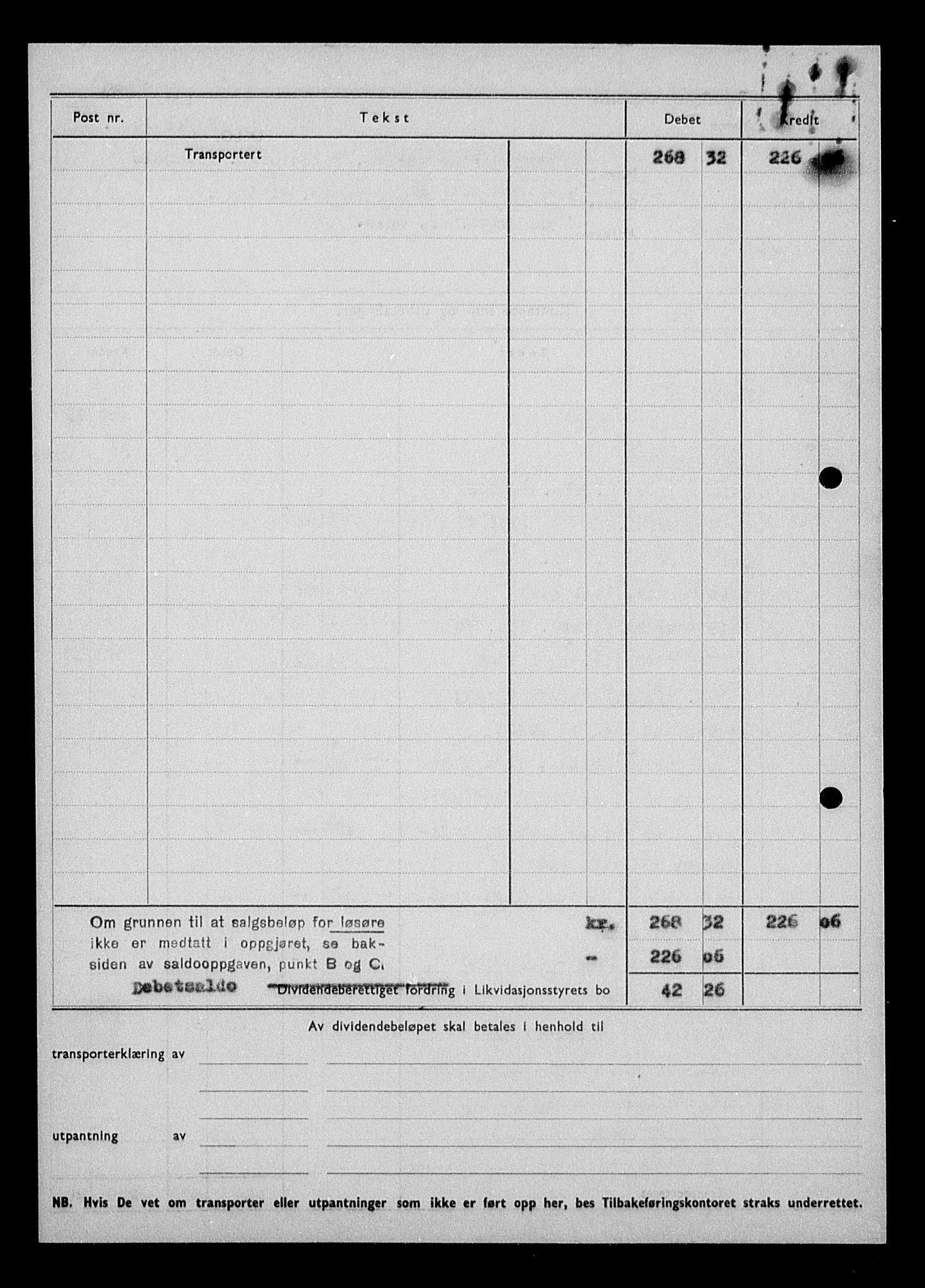 Justisdepartementet, Tilbakeføringskontoret for inndratte formuer, AV/RA-S-1564/H/Hc/Hcc/L0966: --, 1945-1947, p. 10