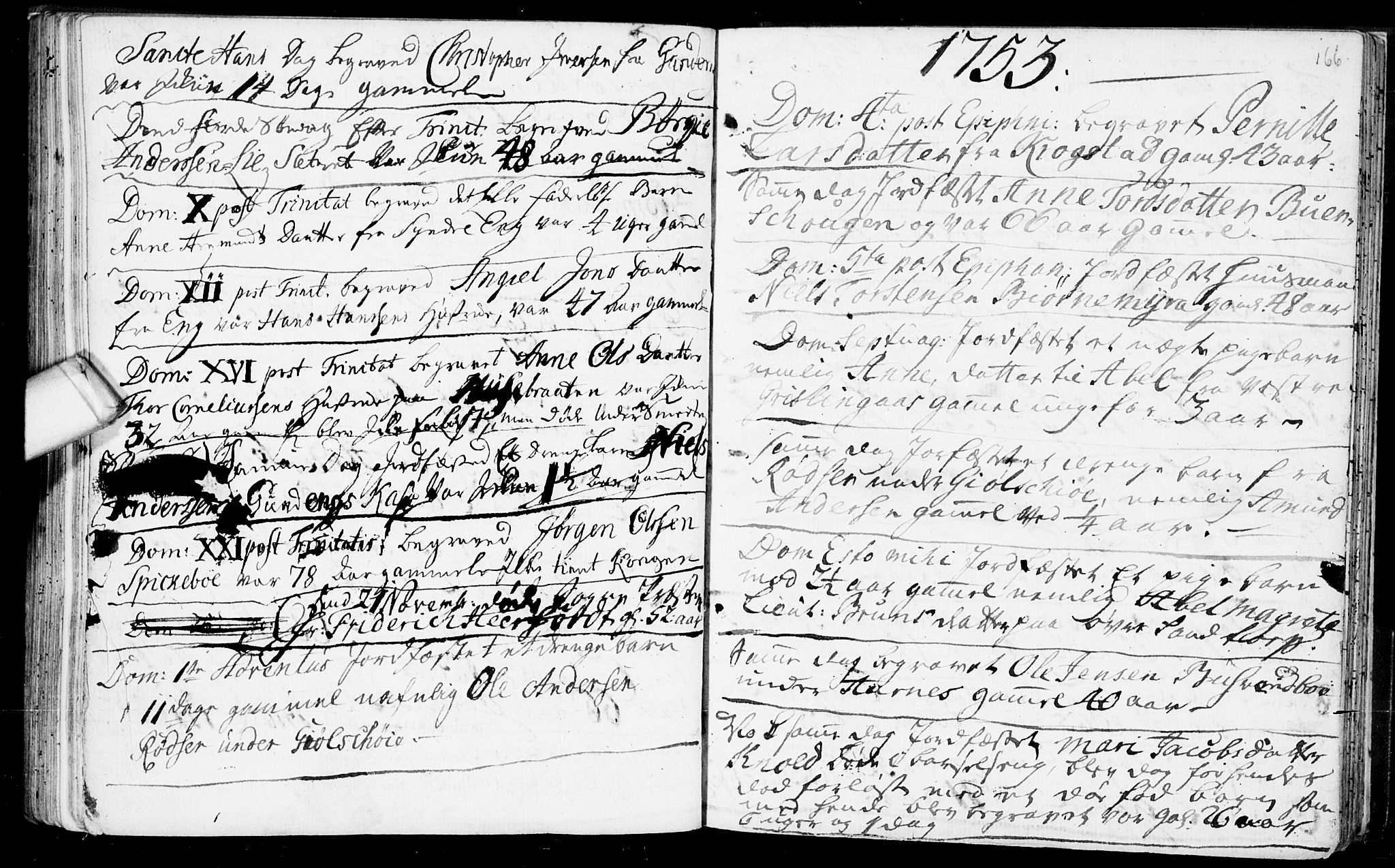 Aremark prestekontor Kirkebøker, AV/SAO-A-10899/F/Fb/L0002: Parish register (official) no.  II 2, 1745-1795, p. 166