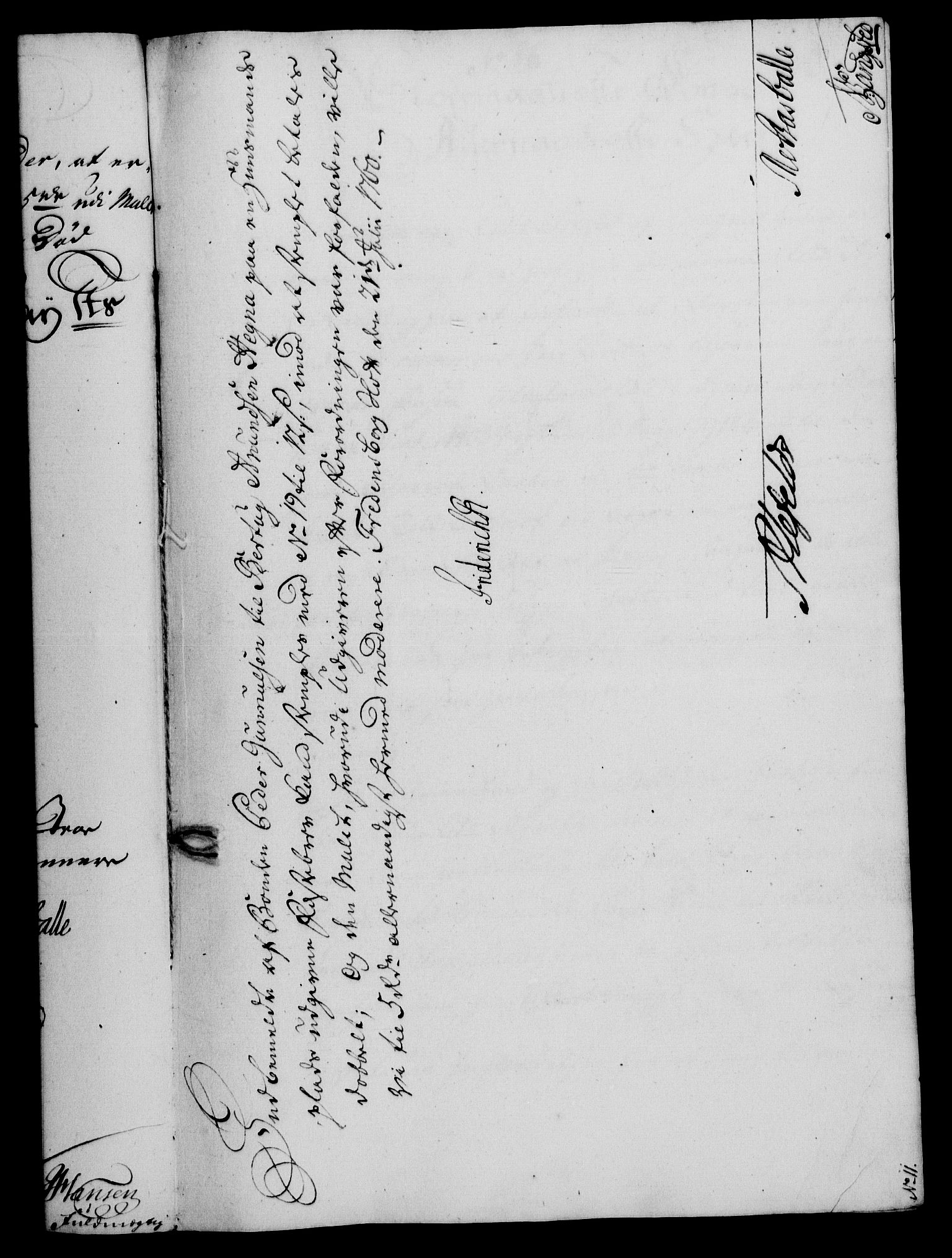 Rentekammeret, Kammerkanselliet, RA/EA-3111/G/Gf/Gfa/L0042: Norsk relasjons- og resolusjonsprotokoll (merket RK 52.42), 1760, p. 309