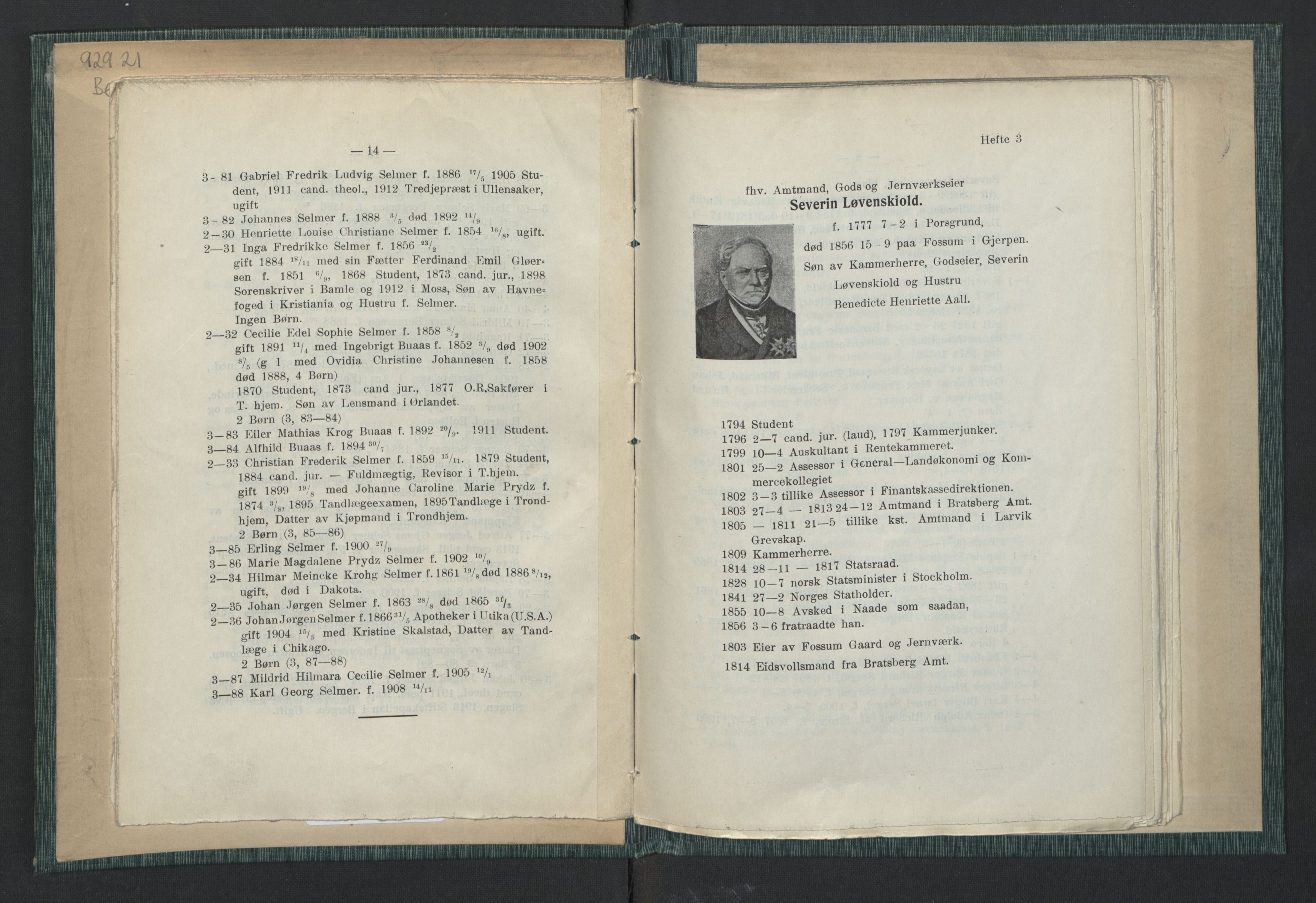 Andre publikasjoner, PUBL/PUBL-999/0003/0001: Johan Kielland Bergwitz: Vore Eidsvollsmænds efterkommere. Gjennem alle linjer i 100 aar (1914), 1814-1914, p. 13