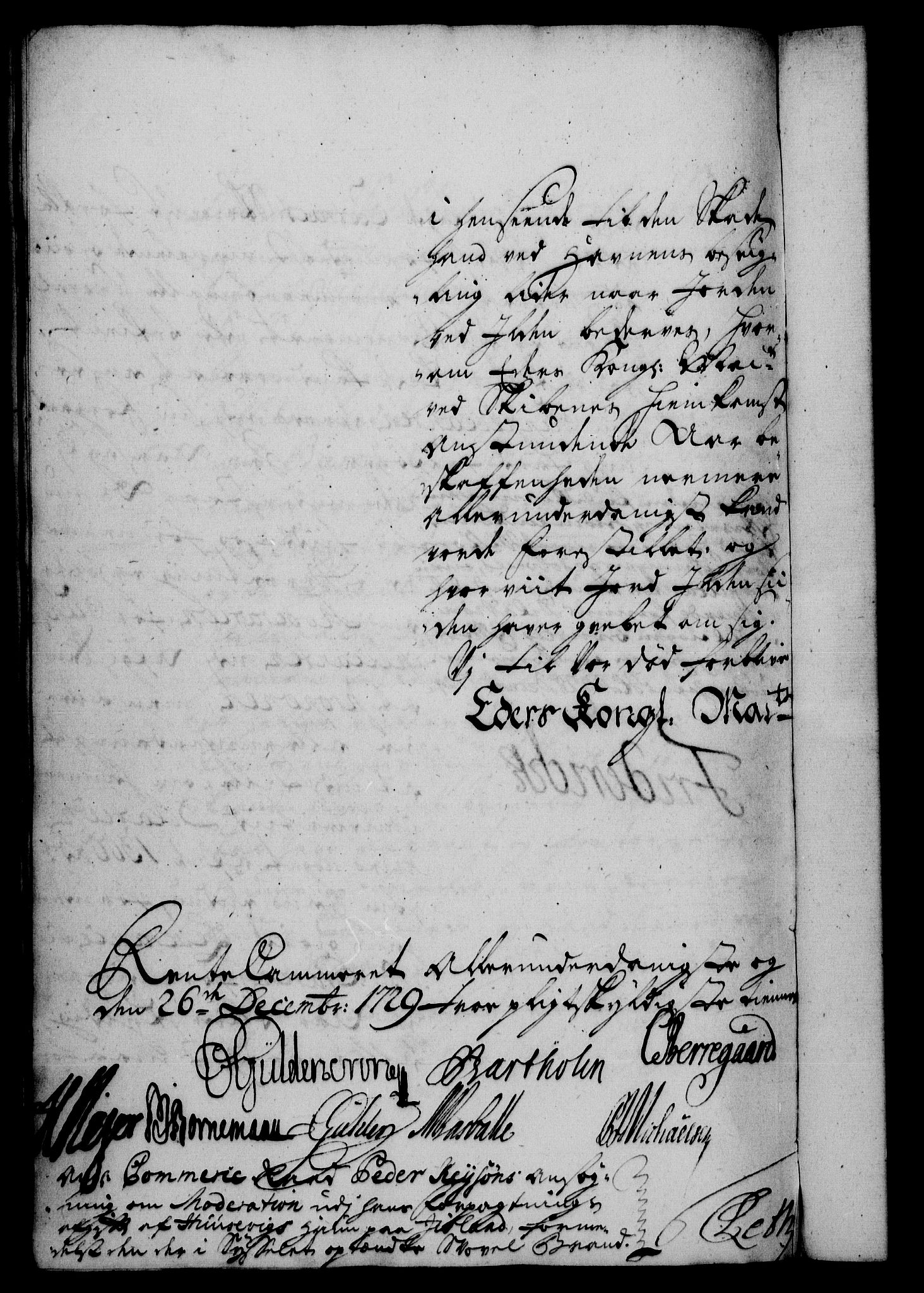 Rentekammeret, Kammerkanselliet, RA/EA-3111/G/Gf/Gfa/L0012: Norsk relasjons- og resolusjonsprotokoll (merket RK 52.12), 1729, p. 1023